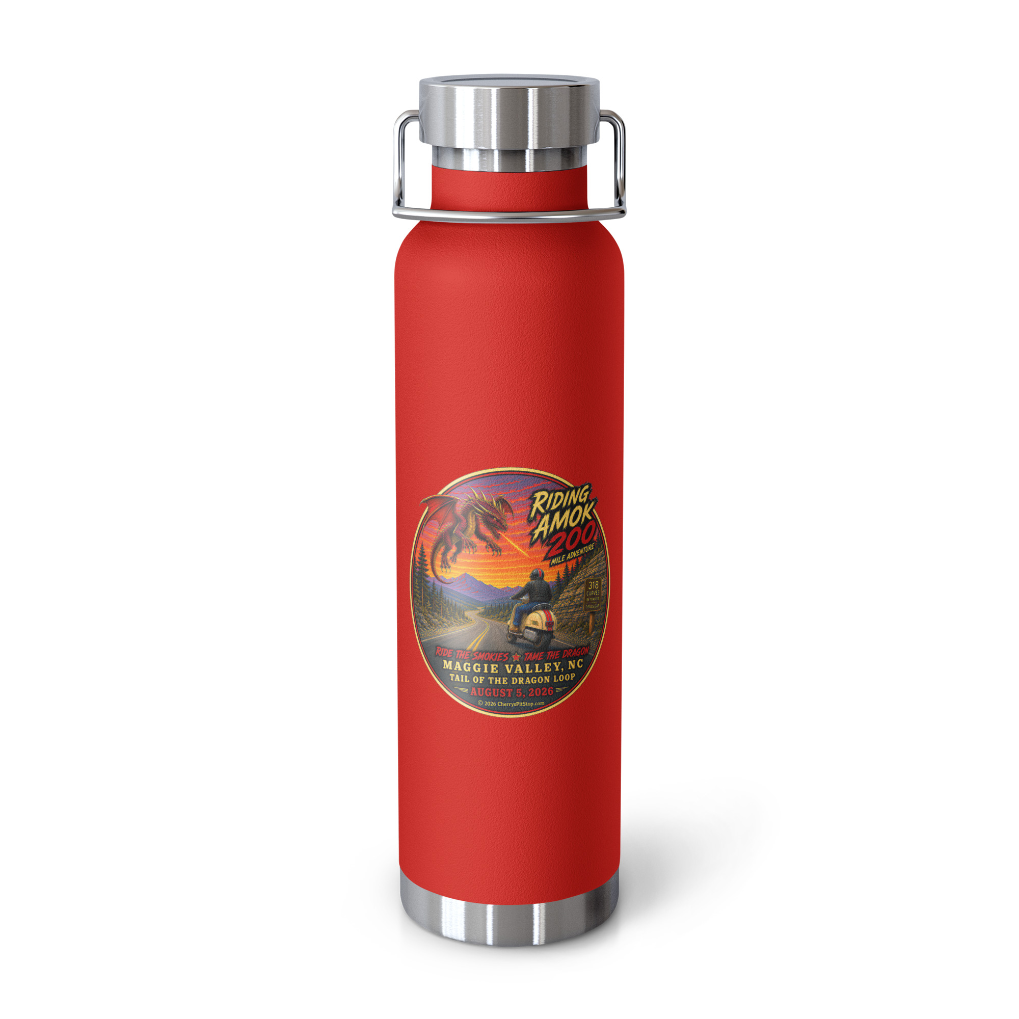 Dragon 200 Copper Vacuum Insulated Bottle – 22 oz - Image 6