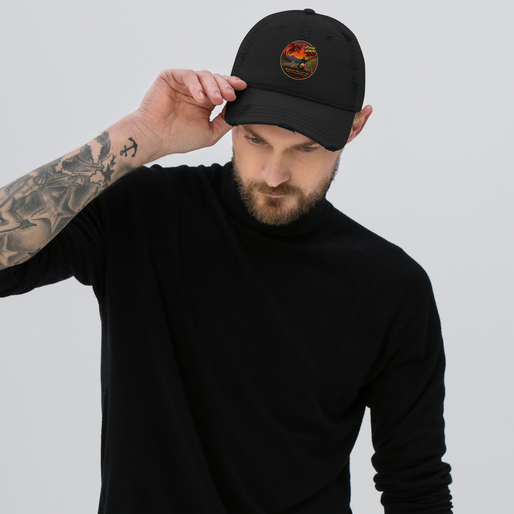 Dragon 200 Distressed Dad Hat - Image 25