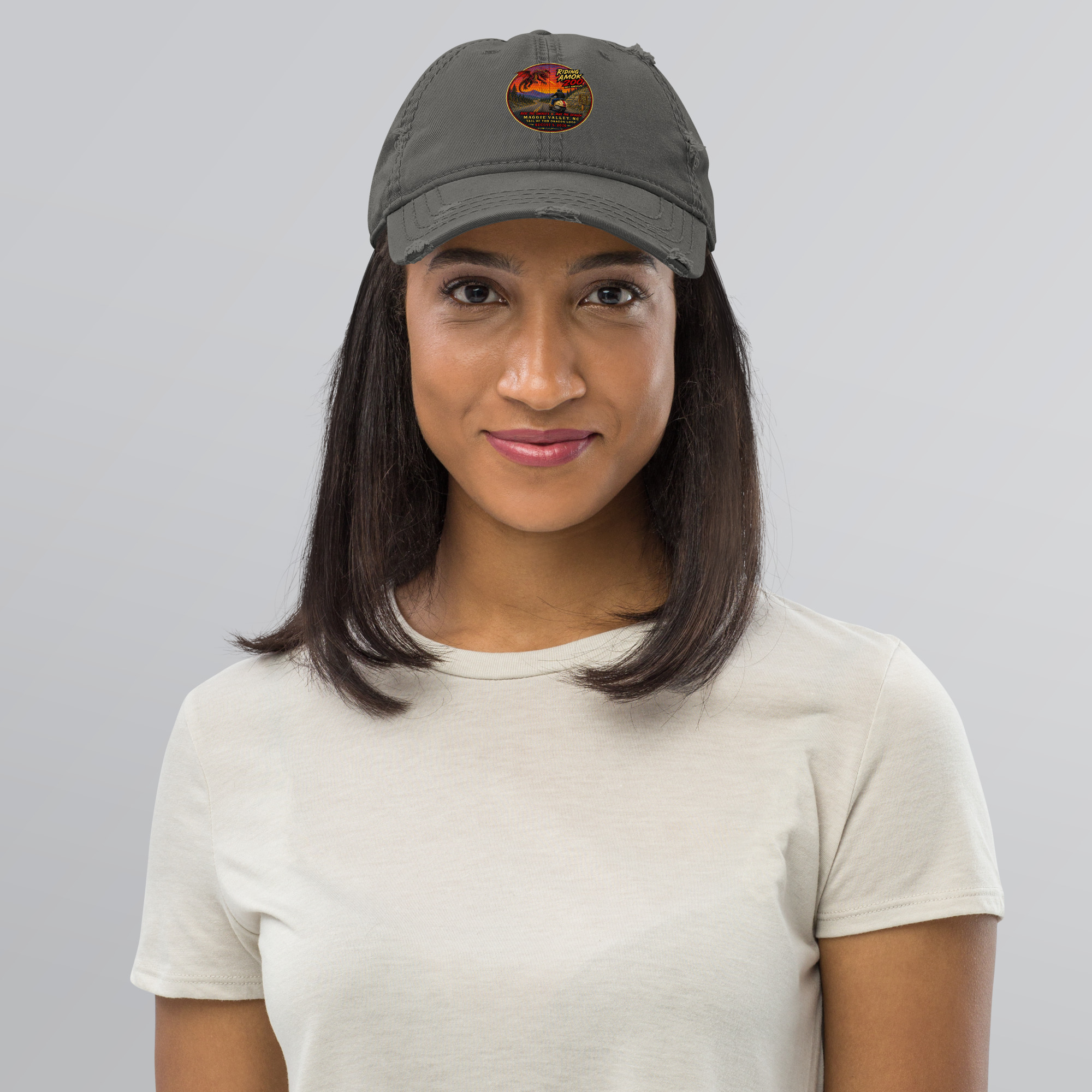 Dragon 200 Distressed Dad Hat - Image 26