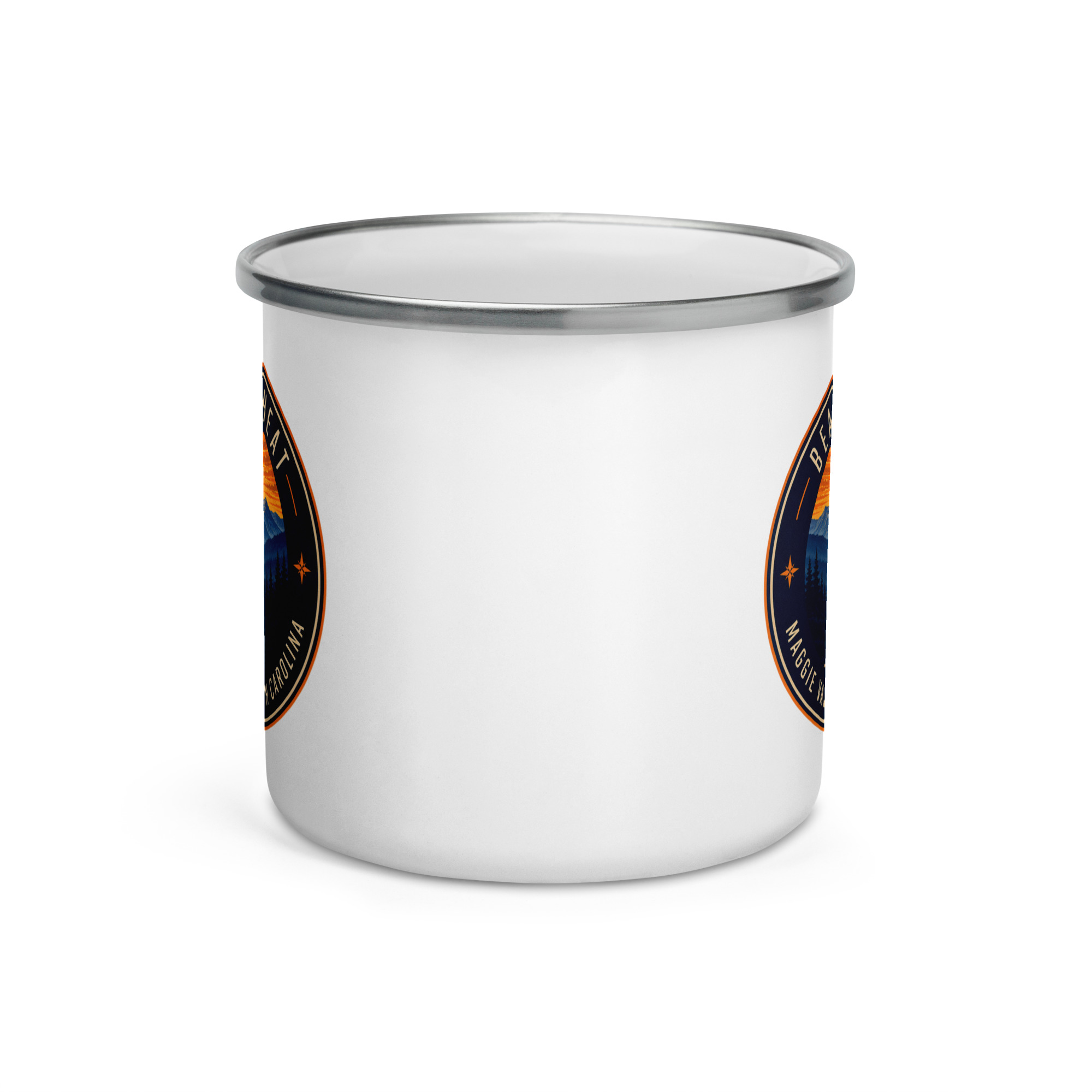 Beat the Heat | Maggie Valley Enamel Mug - Image 4