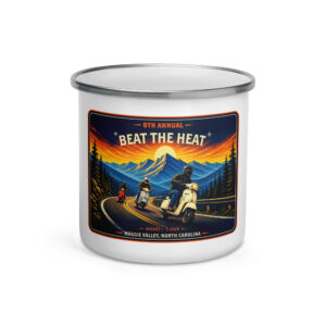 8th Annual Beat the Heat Enamel Mug