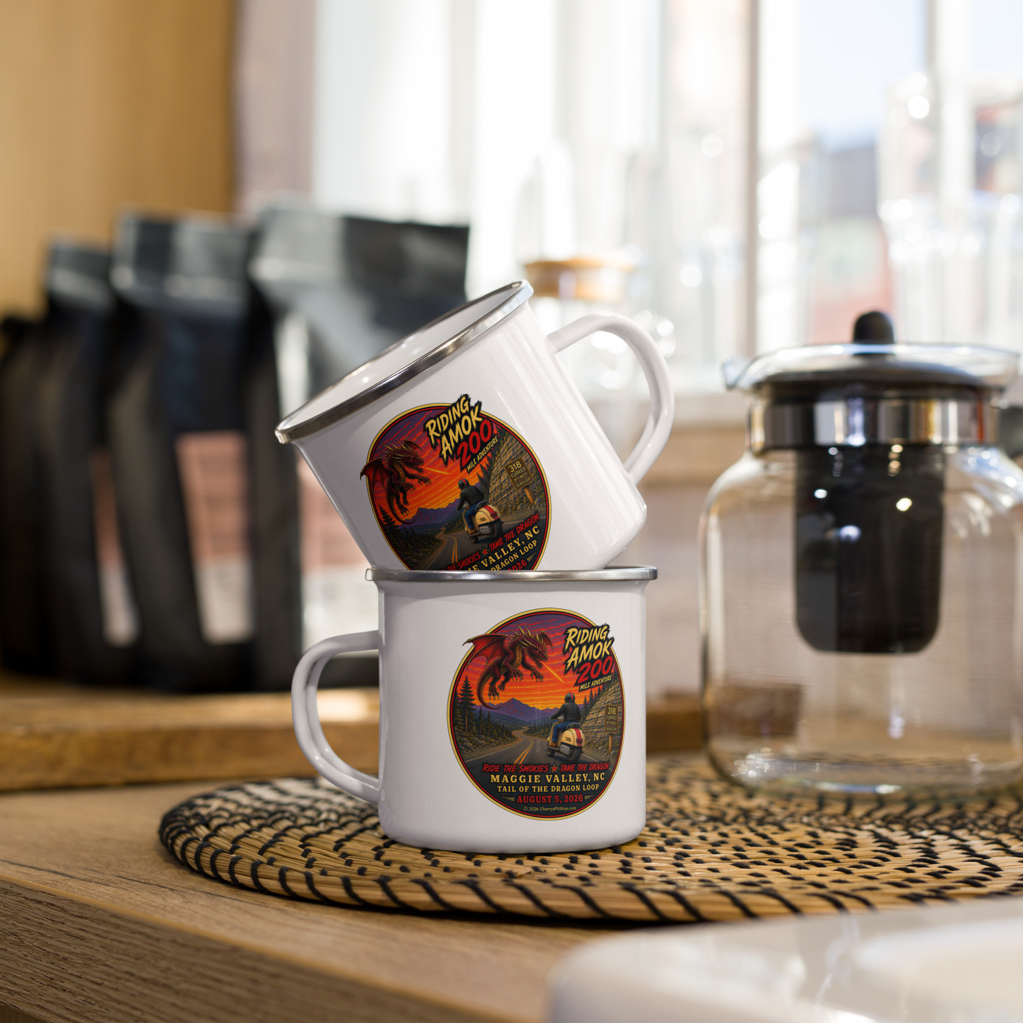 Dragon 200 Enamel Camp Mug – 12 oz - Image 5