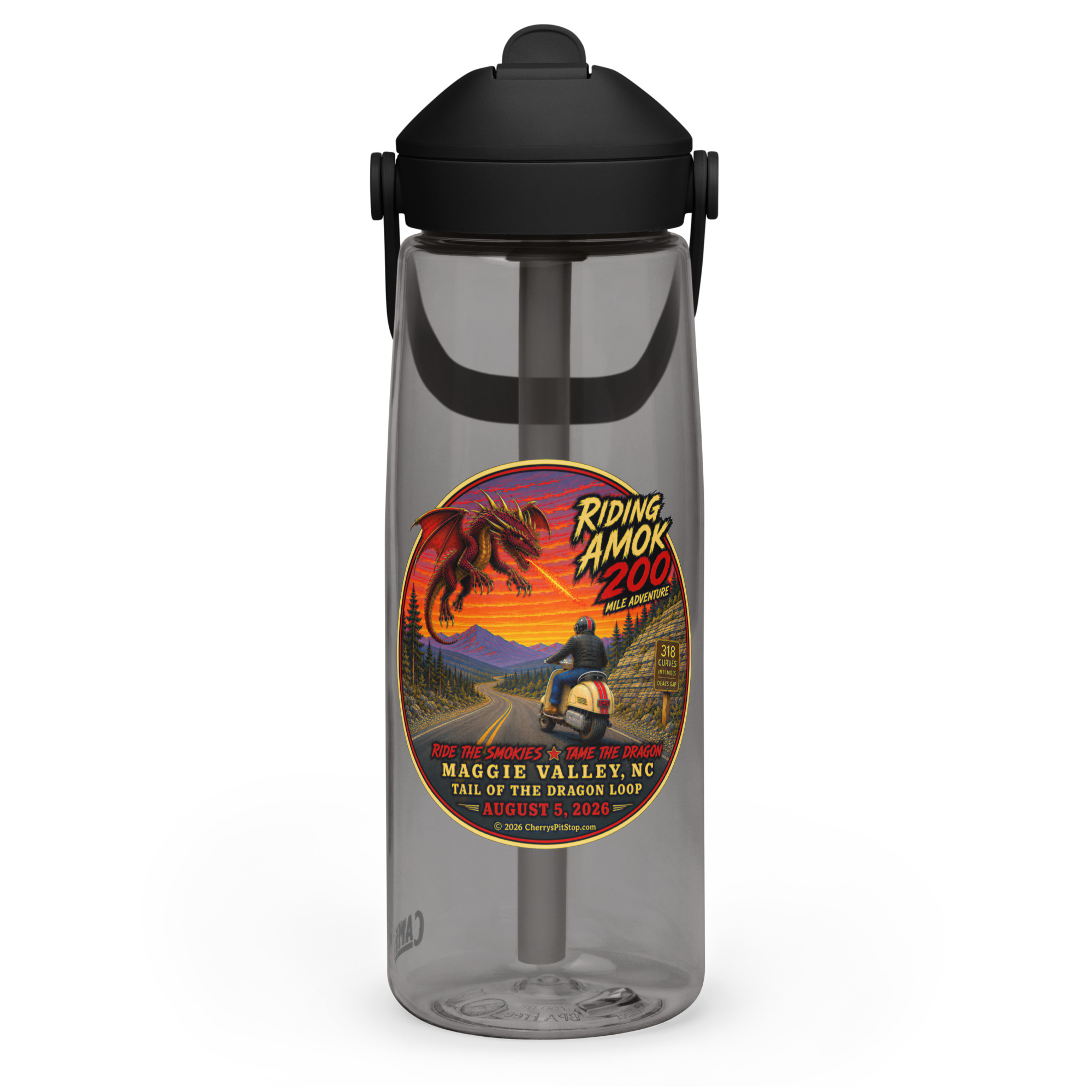Dragon 200 CamelBak Thrive Flip Straw Water Bottle – 25 oz - Image 9