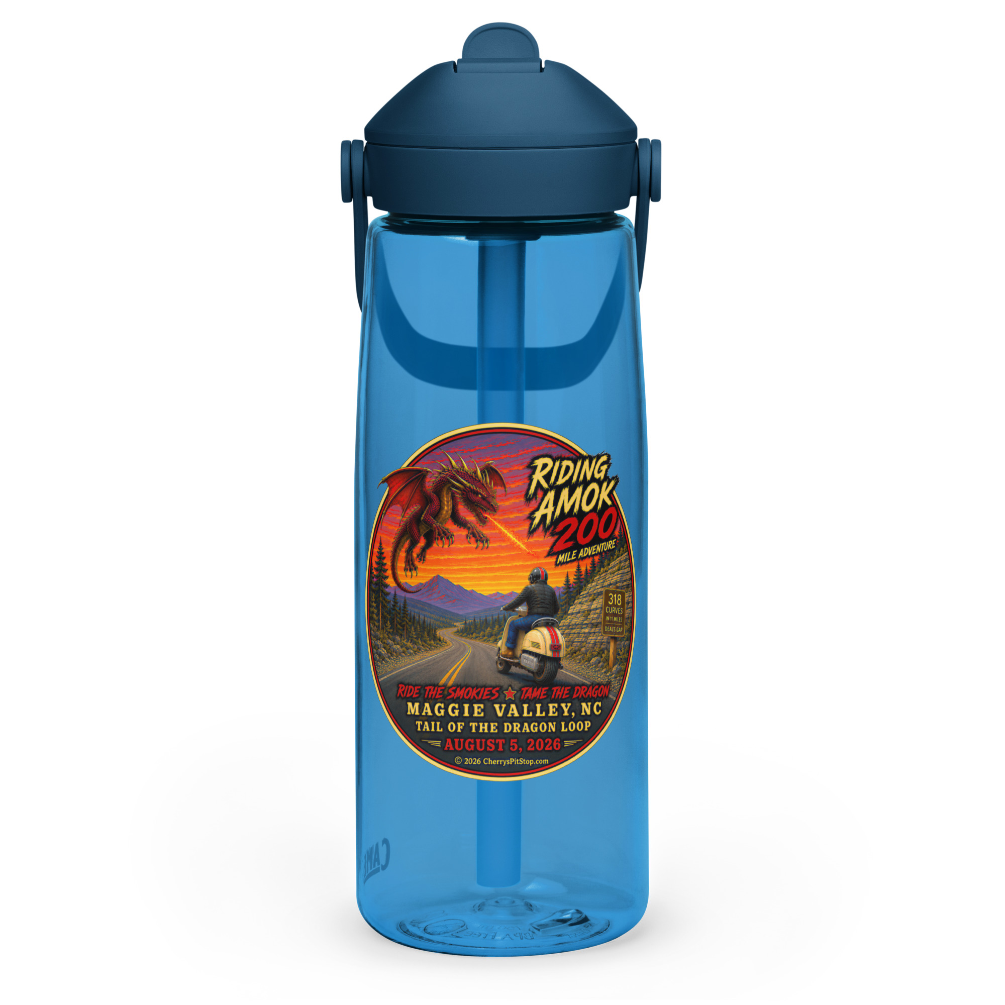 Dragon 200 CamelBak Thrive Flip Straw Water Bottle – 25 oz