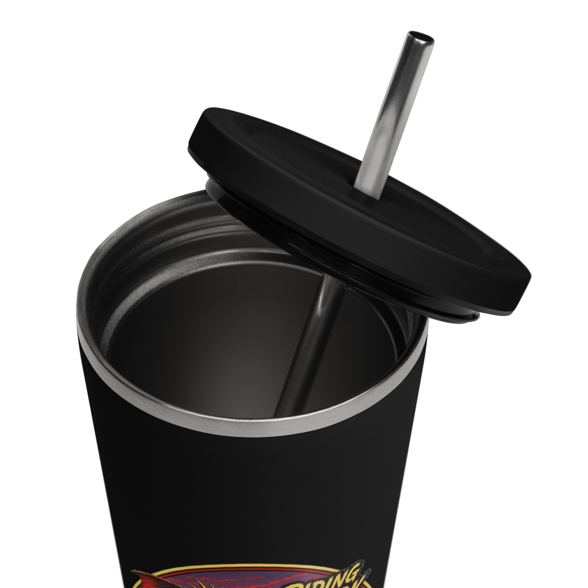 Dragon 200 Insulated Tumbler with Straw – 20 oz - Image 9