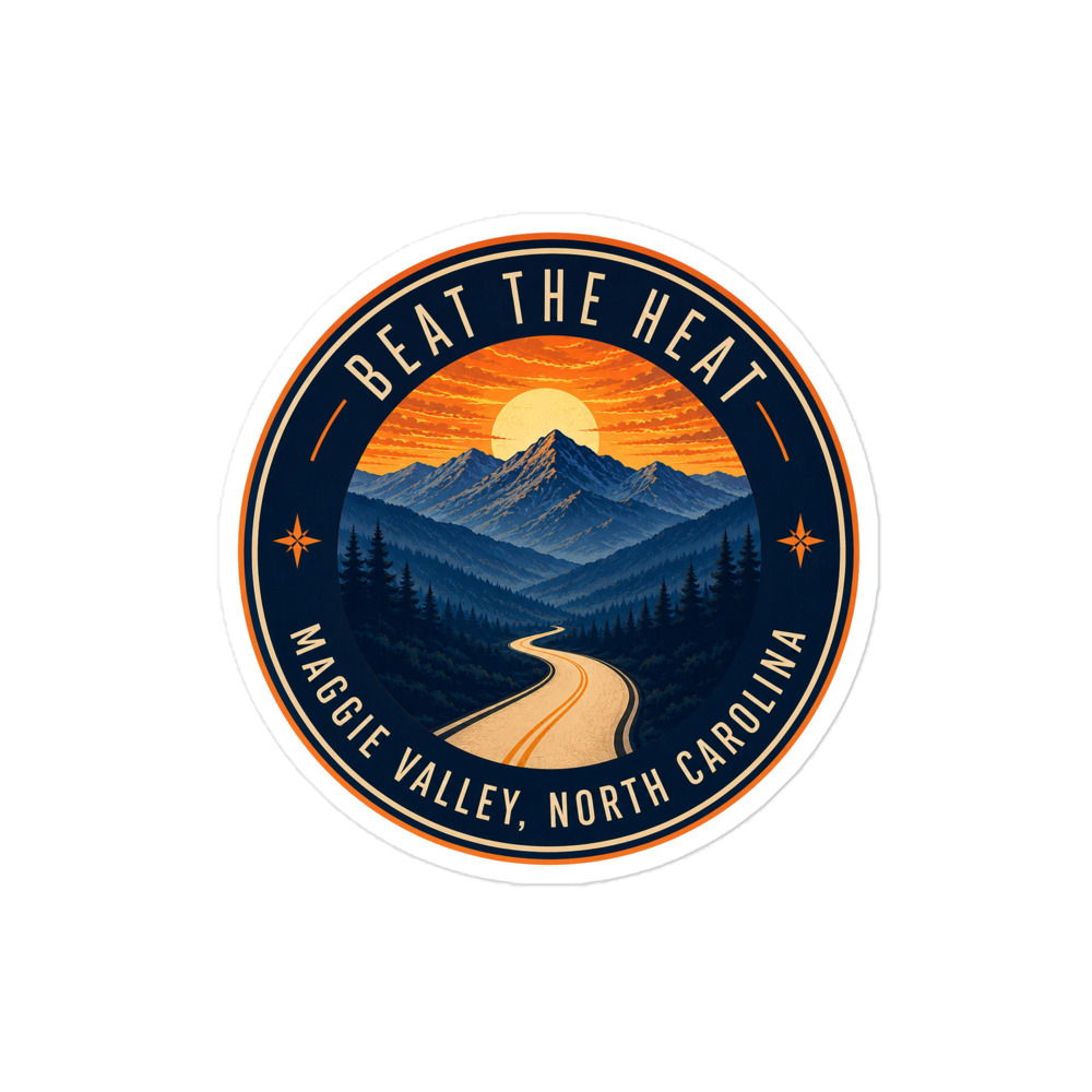 Maggie Valley Premium Vinyl Sticker - Image 2