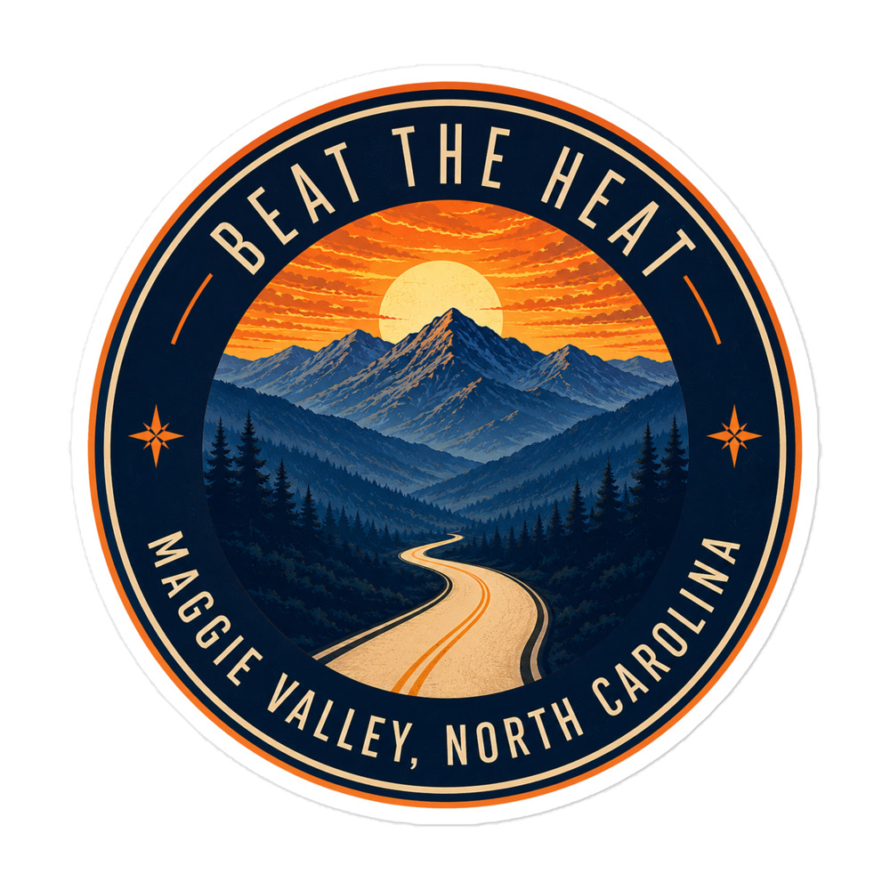 Maggie Valley Premium Vinyl Sticker - Image 3