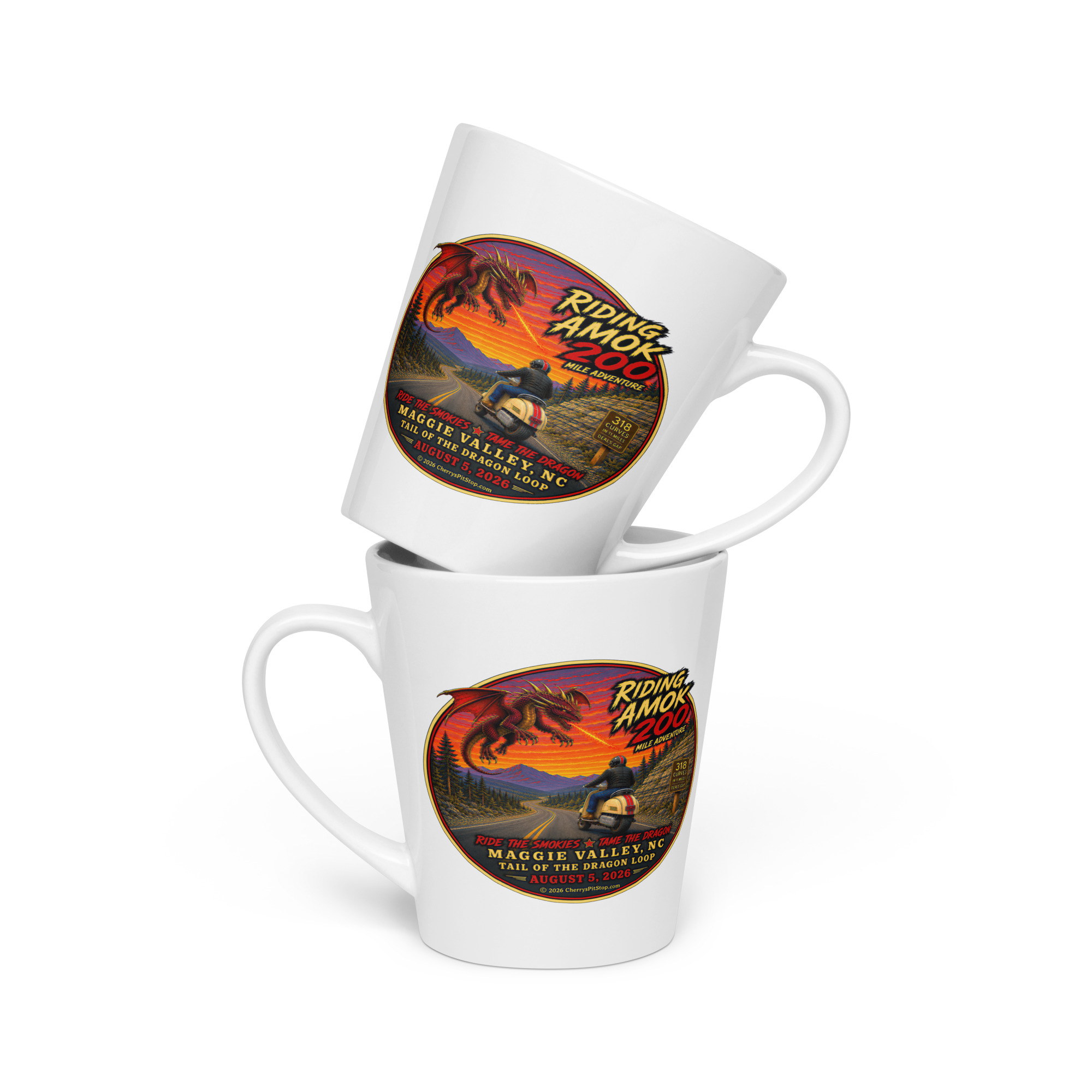Dragon 200 Latte Mug - Image 4