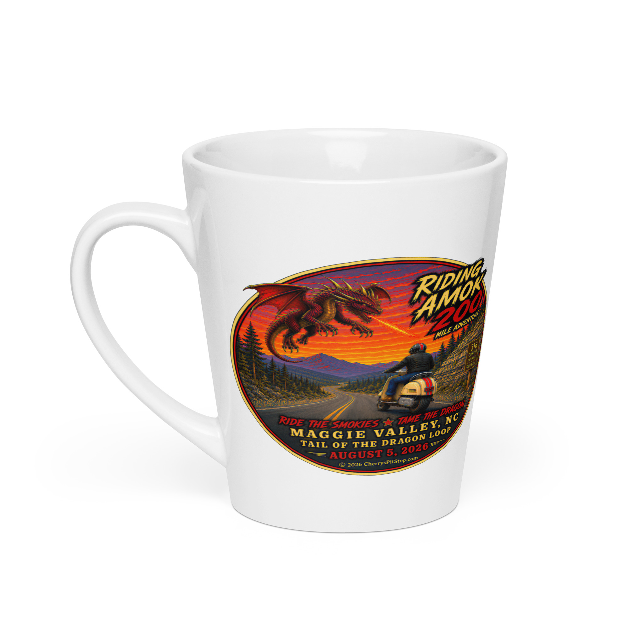 Dragon 200 Latte Mug - Image 3