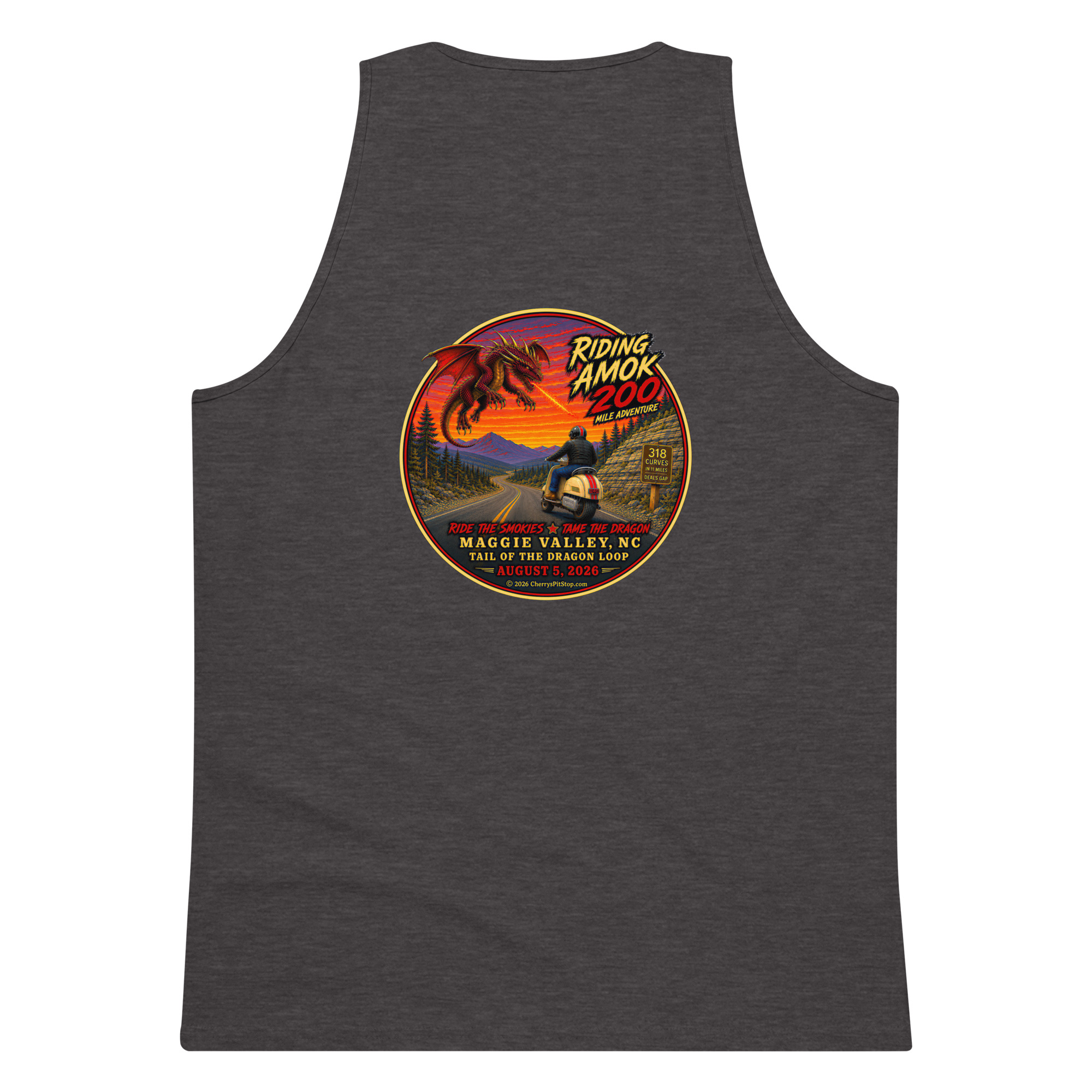 Dragon 200 Men’s premium tank top - Image 15