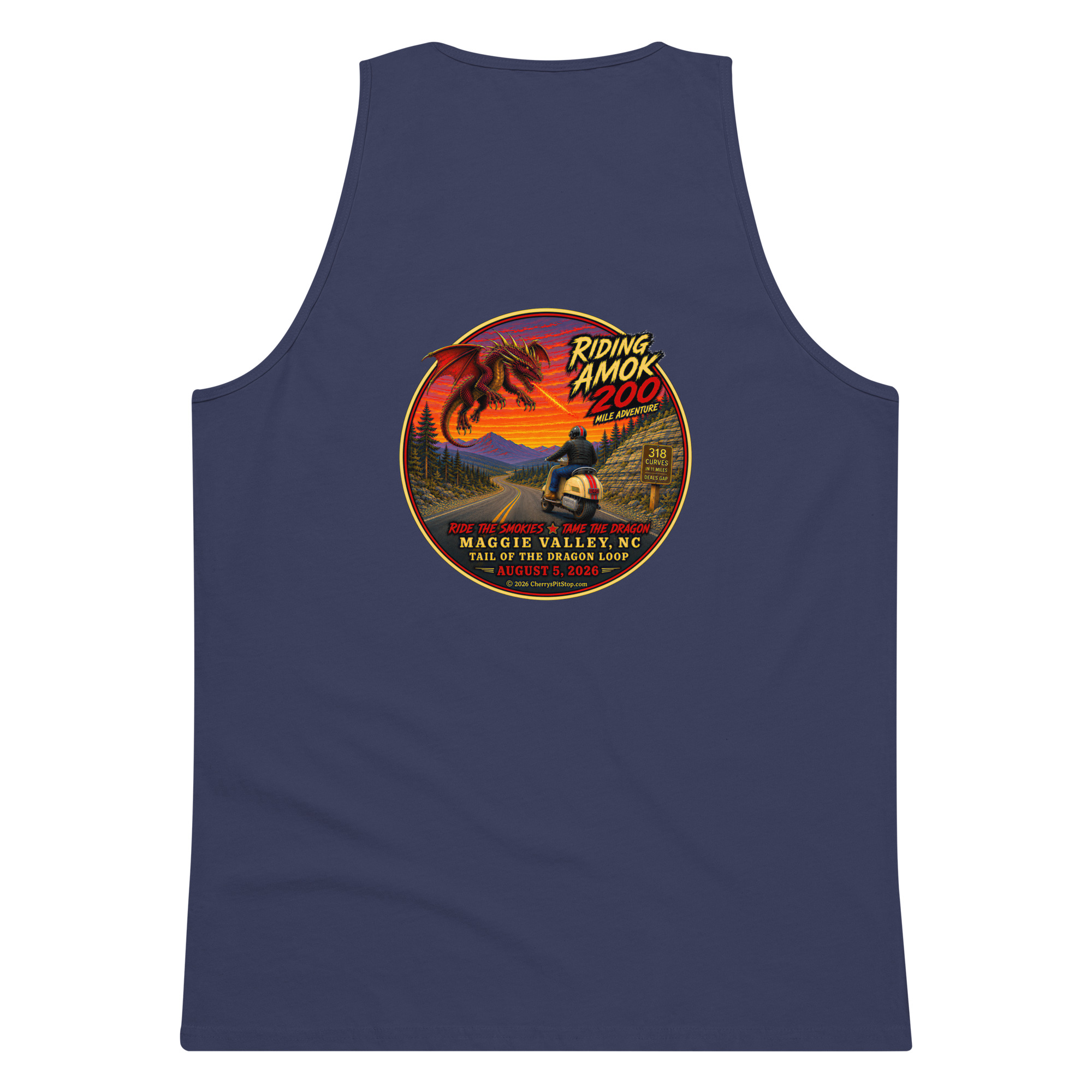 Dragon 200 Men’s premium tank top - Image 16