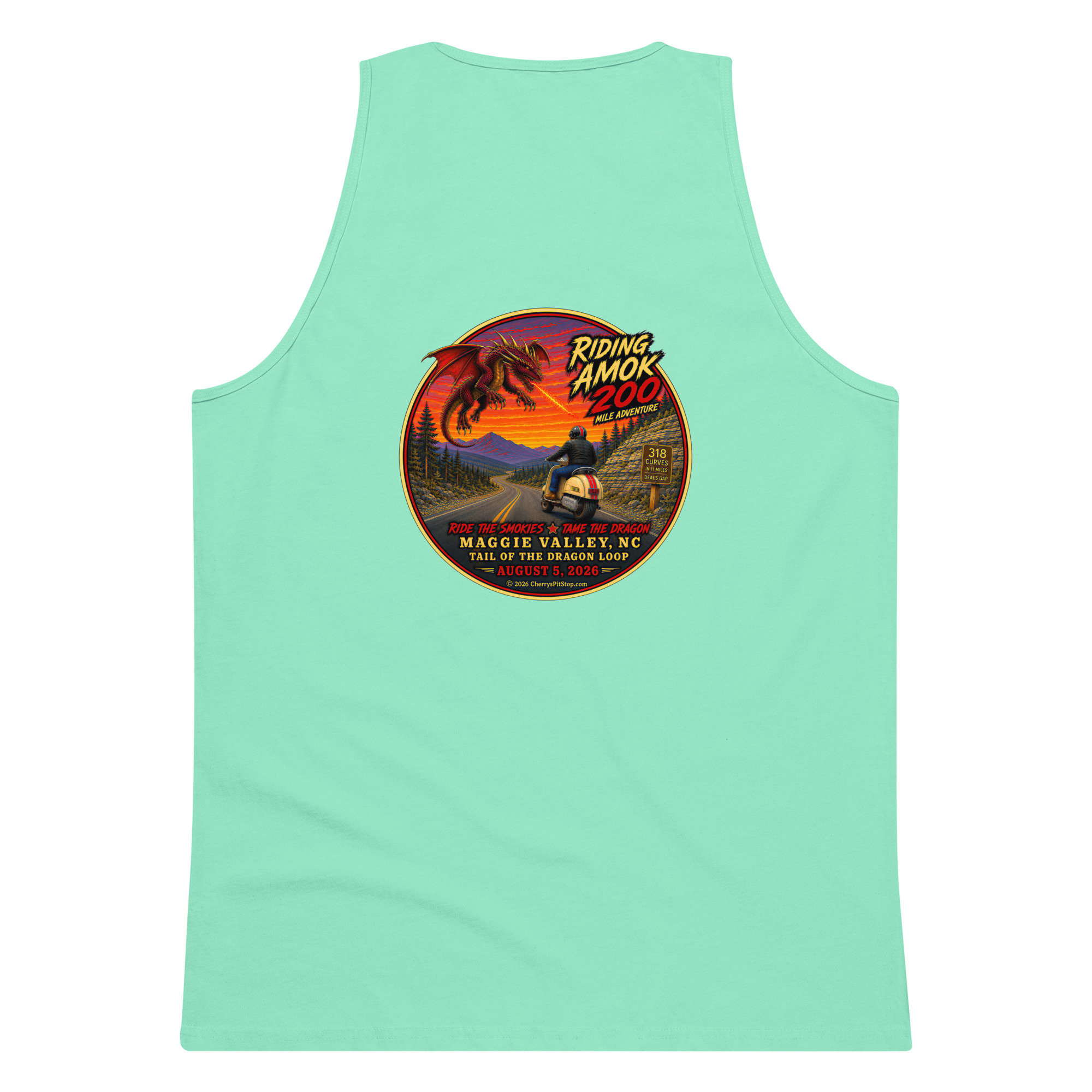 Dragon 200 Men’s premium tank top - Image 19