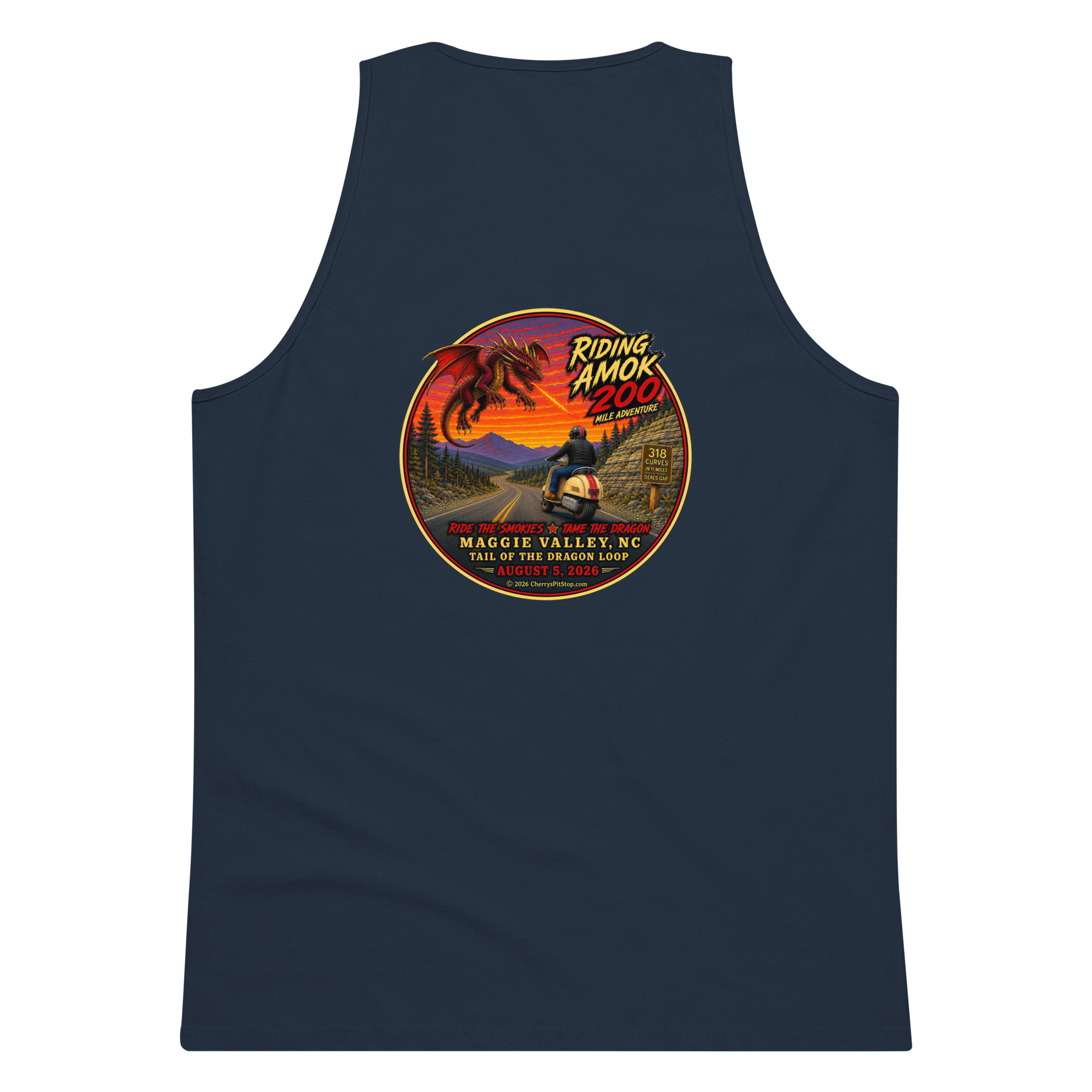 Dragon 200 Men’s premium tank top - Image 14