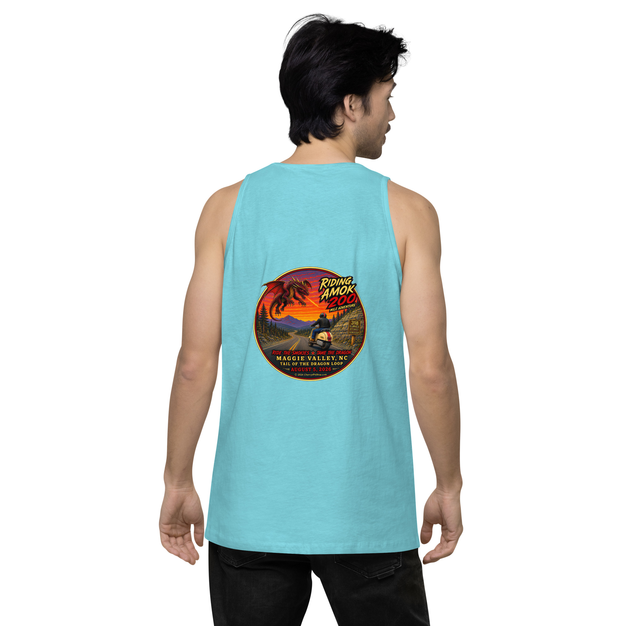 Dragon 200 Men’s premium tank top - Image 22