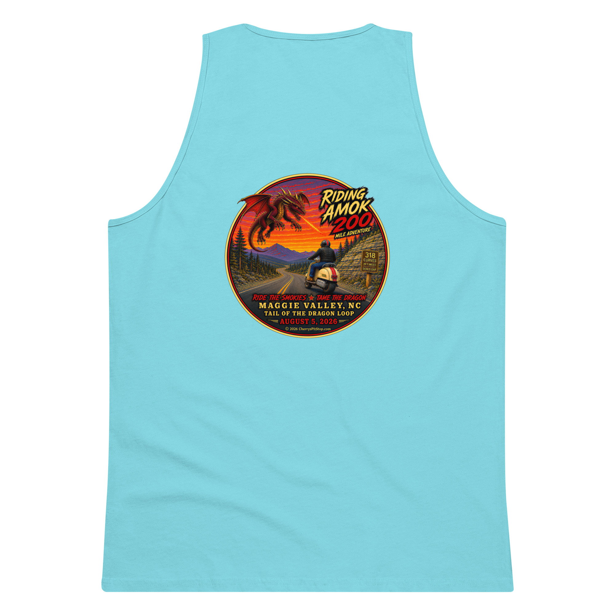 Dragon 200 Men’s premium tank top - Image 18