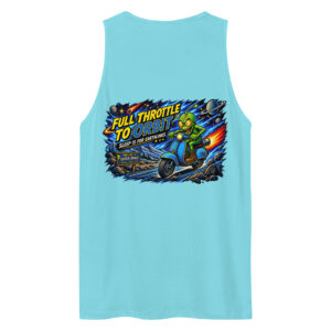 Outta Space, Full Throttle - Men’s Premium Tank Top