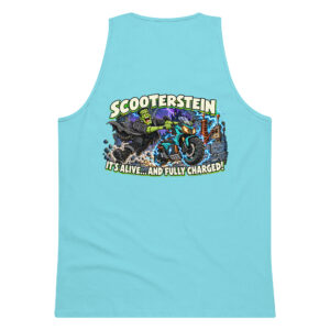 Scooterstein — Men’s Premium Tank Top