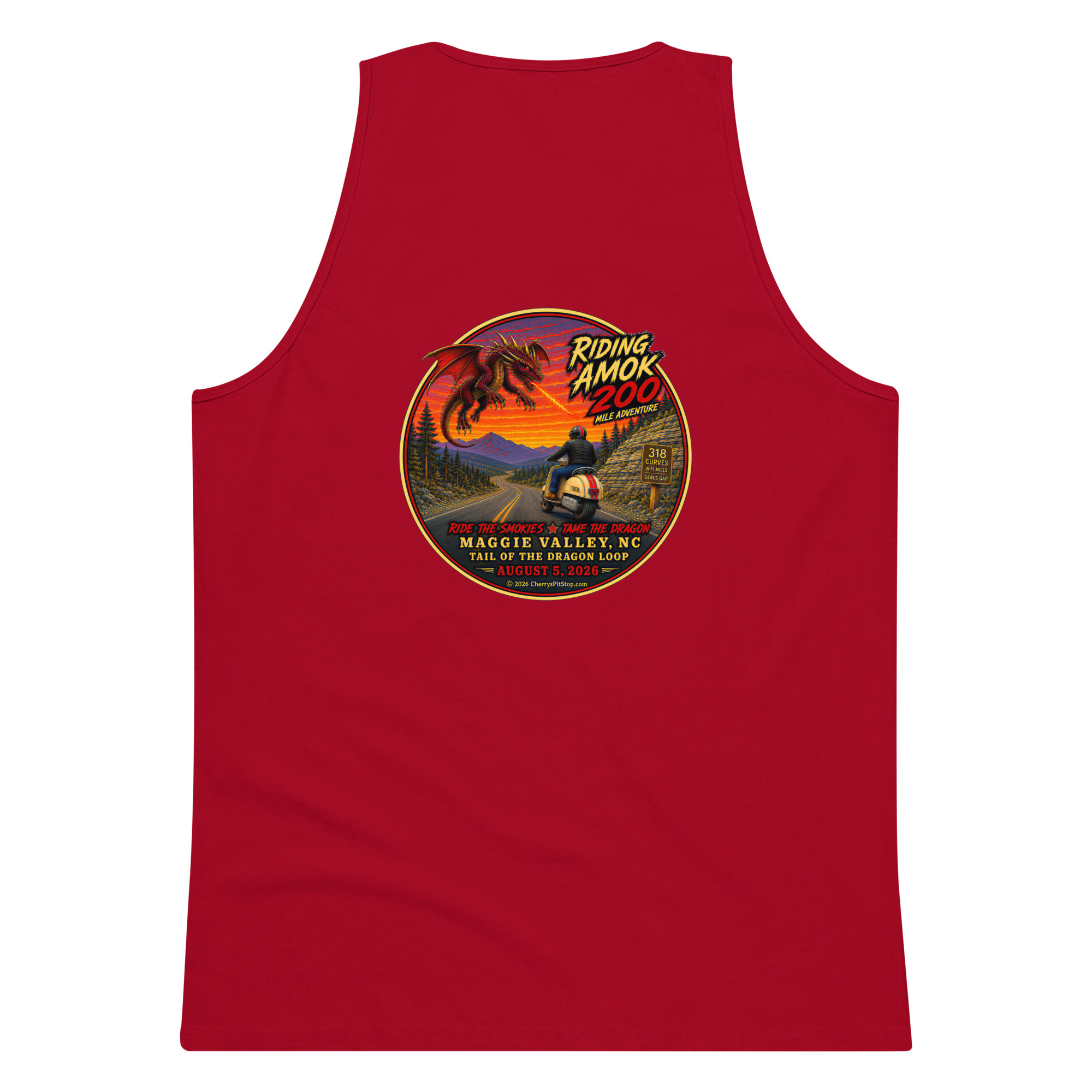 Dragon 200 Men’s premium tank top