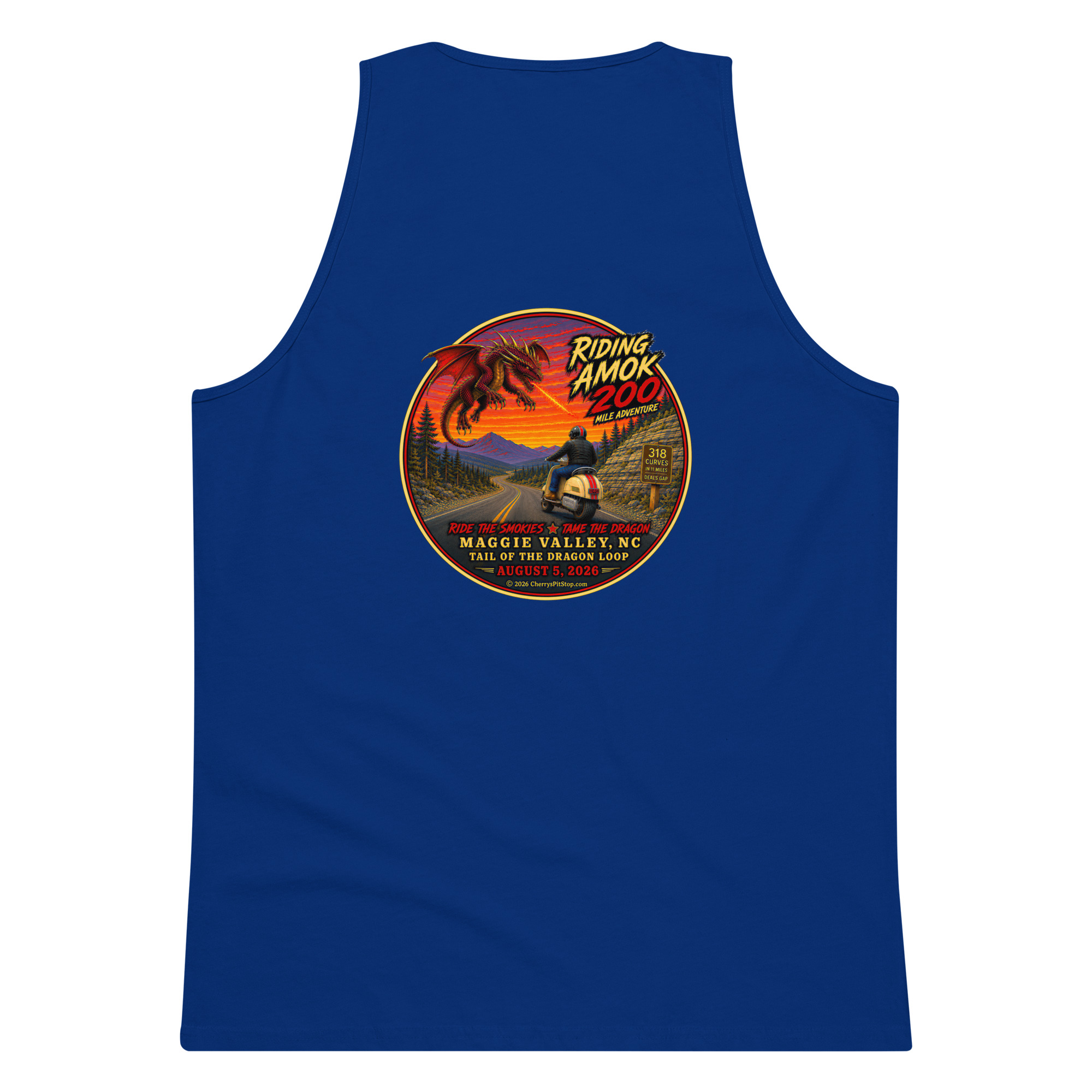 Dragon 200 Men’s premium tank top - Image 13