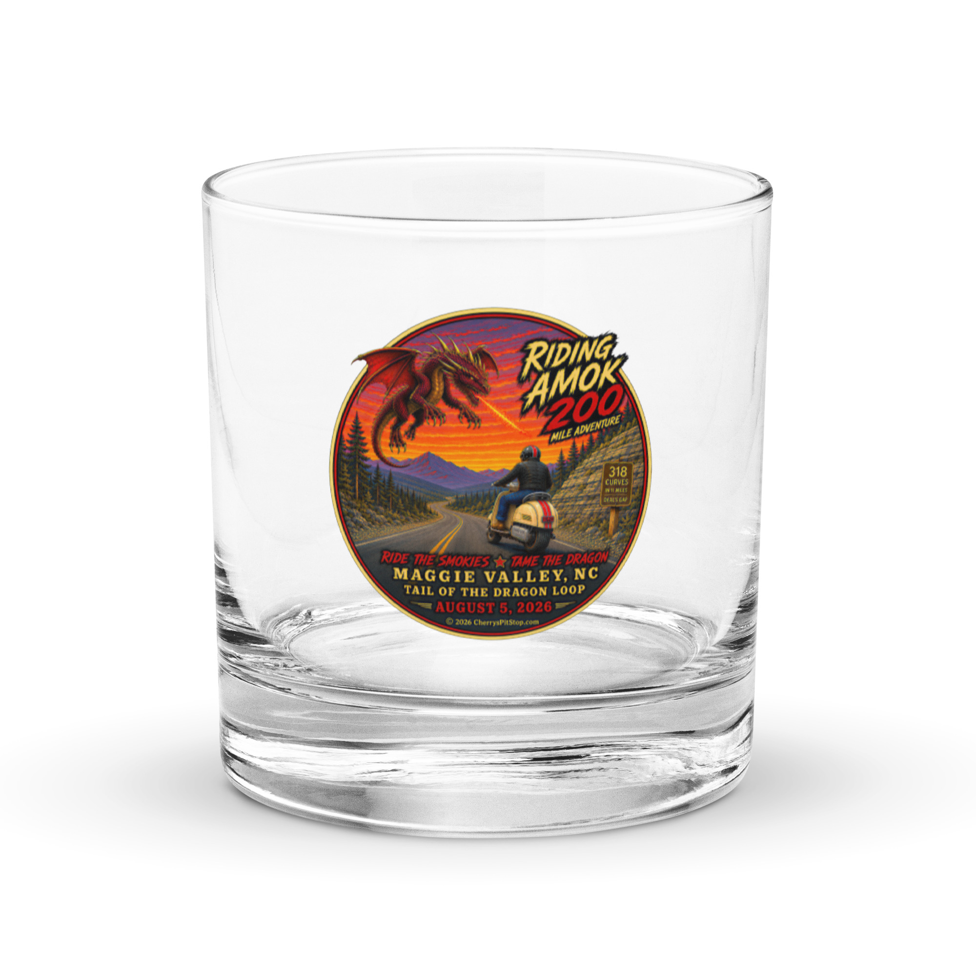 Dragon 200 Rocks Glass – 10.5 oz