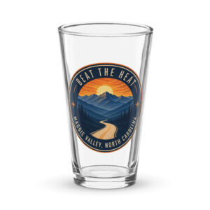 Beat the Heat | Maggie Valley Pint Glass – 16 oz