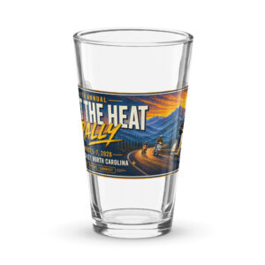 8th Annual Beat the Heat Commemorative Pint Glass – 16 oz