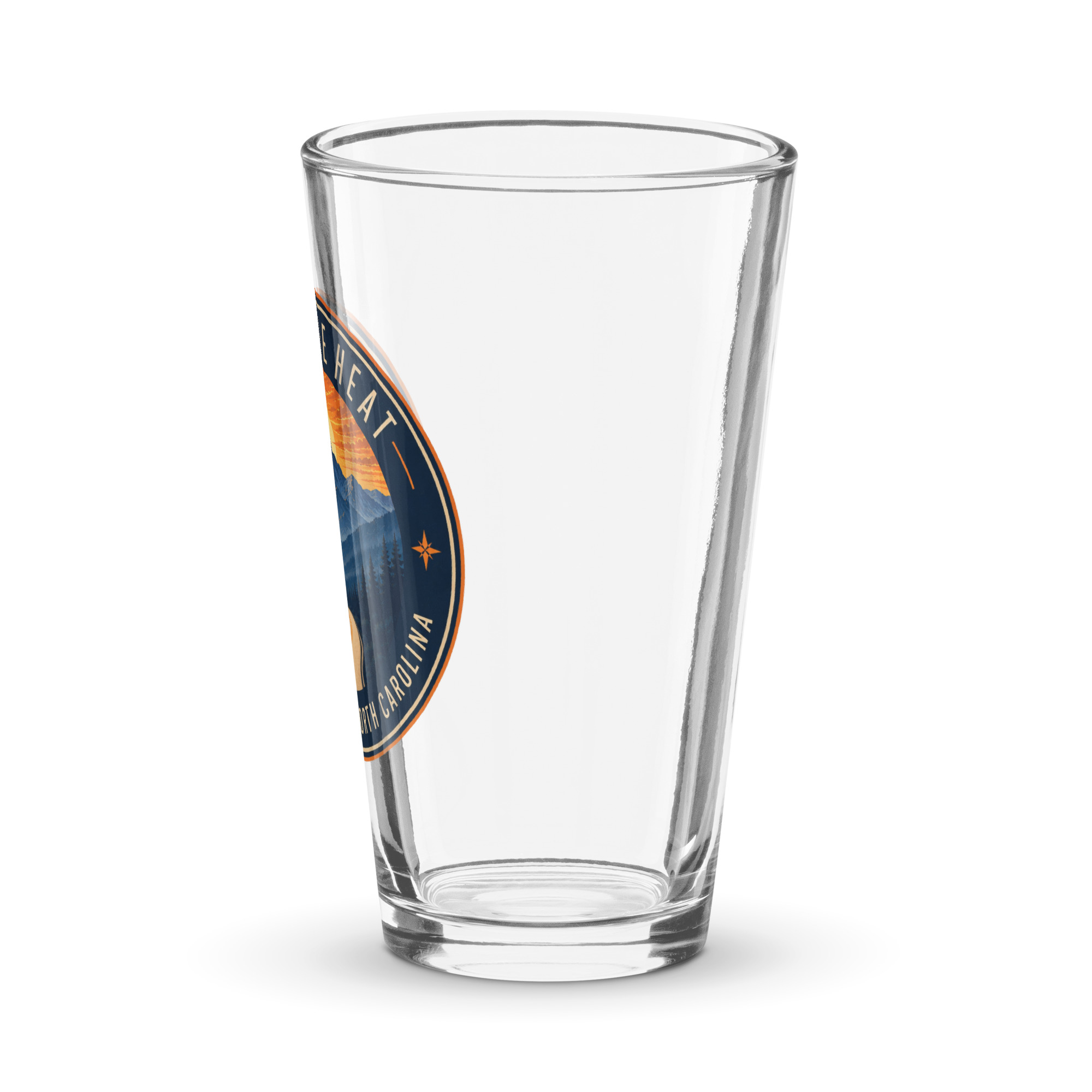 Beat the Heat | Maggie Valley Pint Glass – 16 oz - Image 4