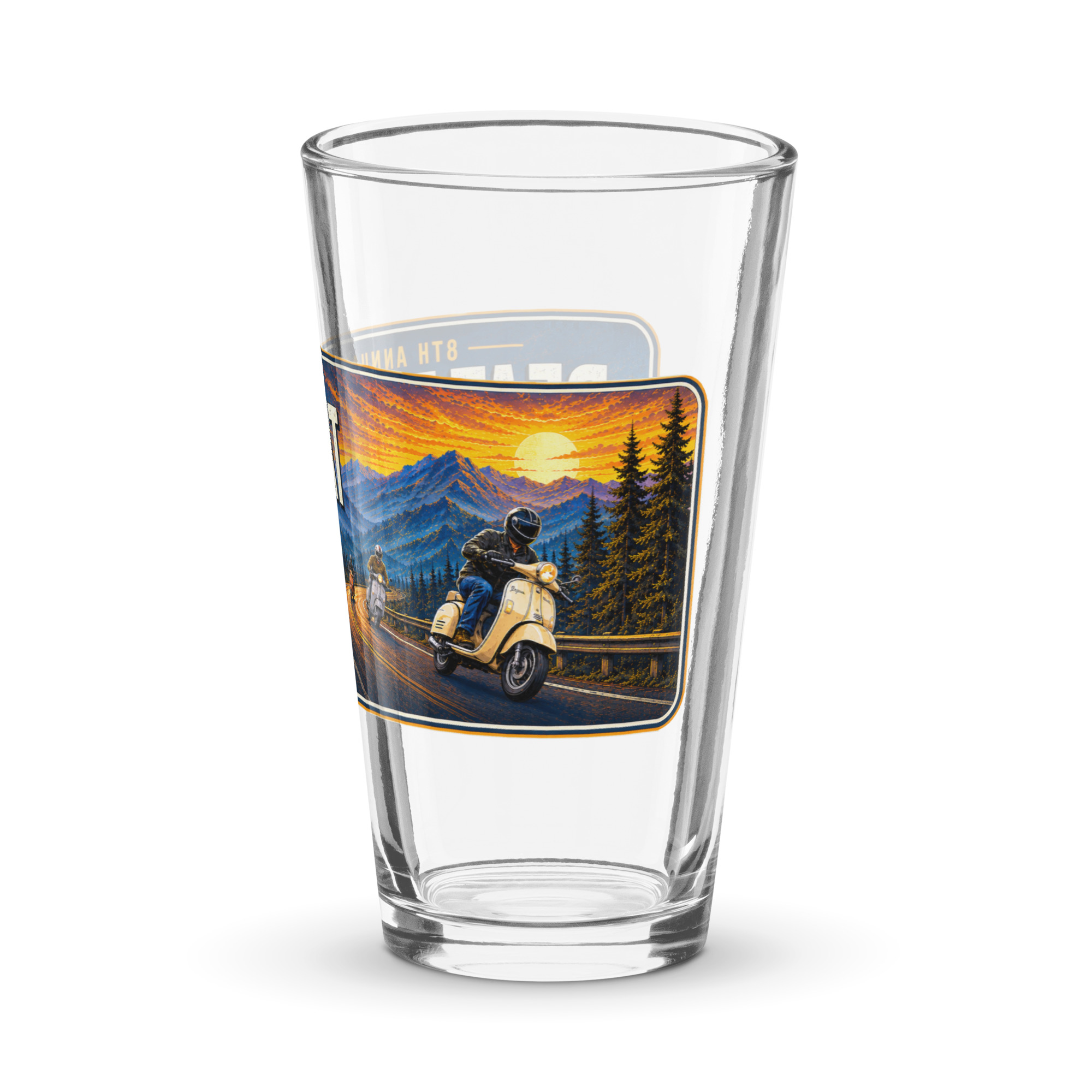 8th Annual Beat the Heat Commemorative Pint Glass – 16 oz - Image 4