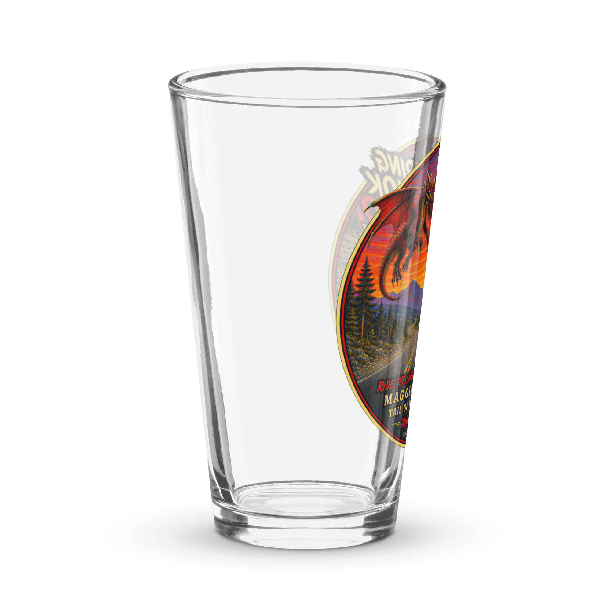 Dragon 200 Shaker Pint Glass – 16 oz - Image 3