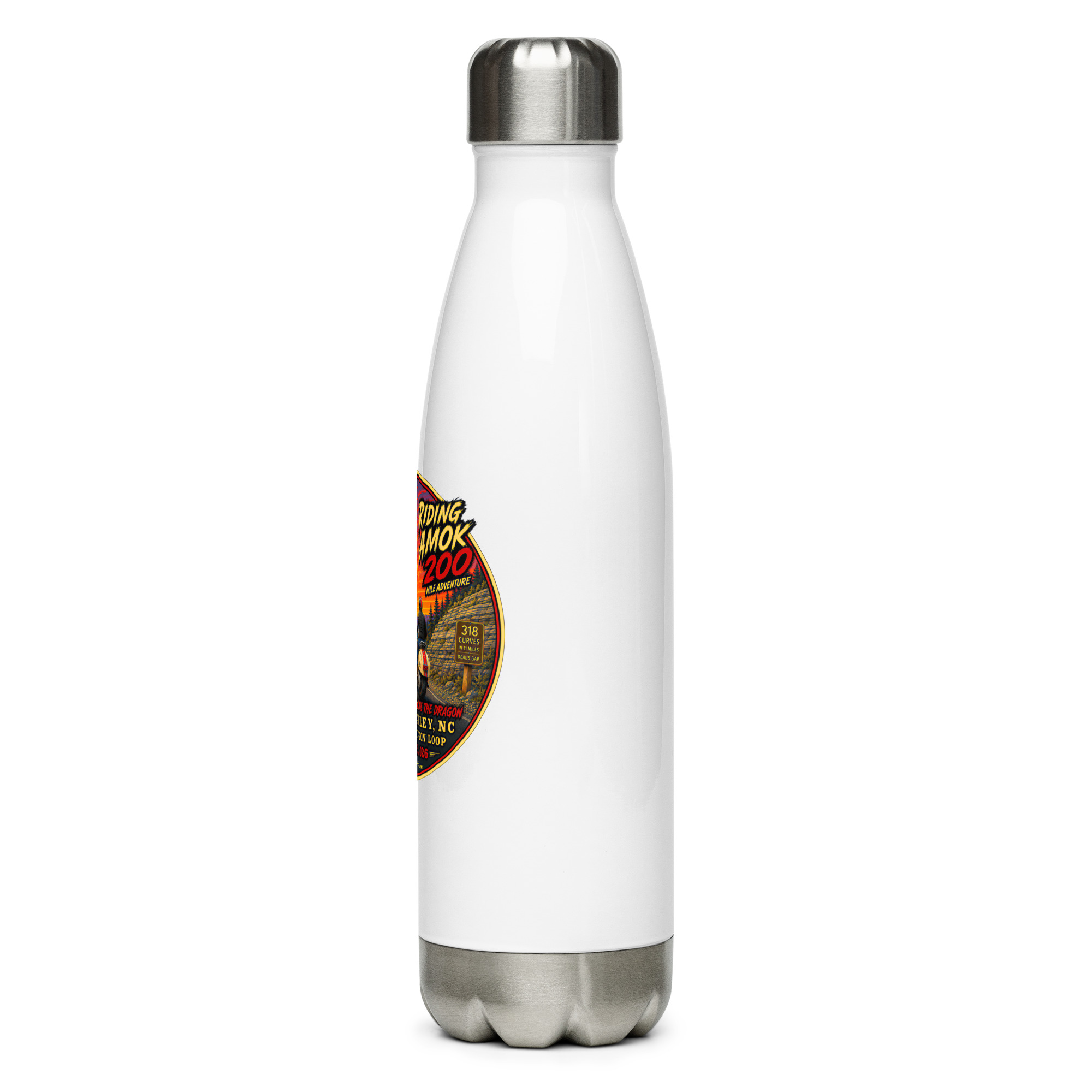 Dragon 200 Stainless Steel Water Bottle – 17 oz - Image 3