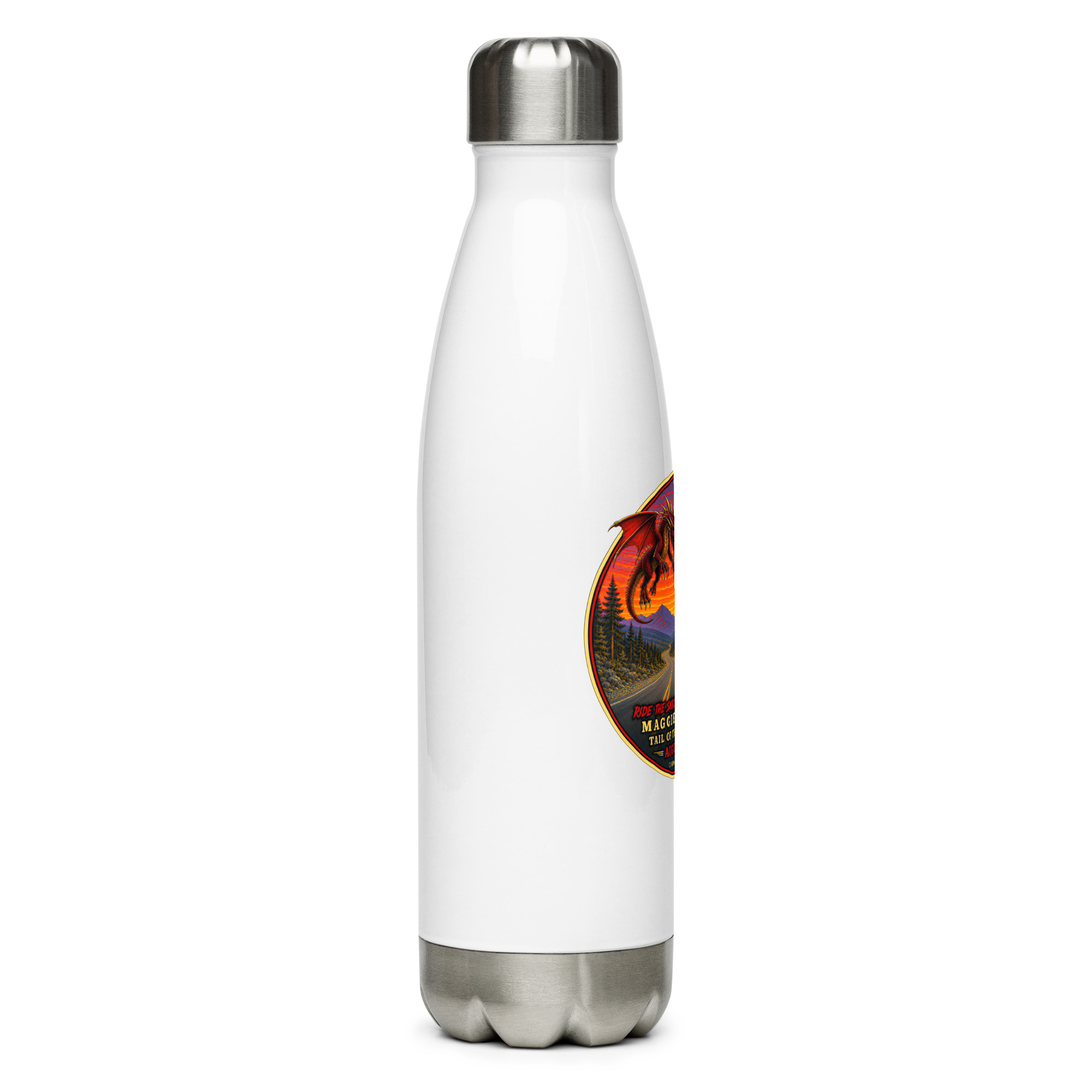 Dragon 200 Stainless Steel Water Bottle – 17 oz - Image 2