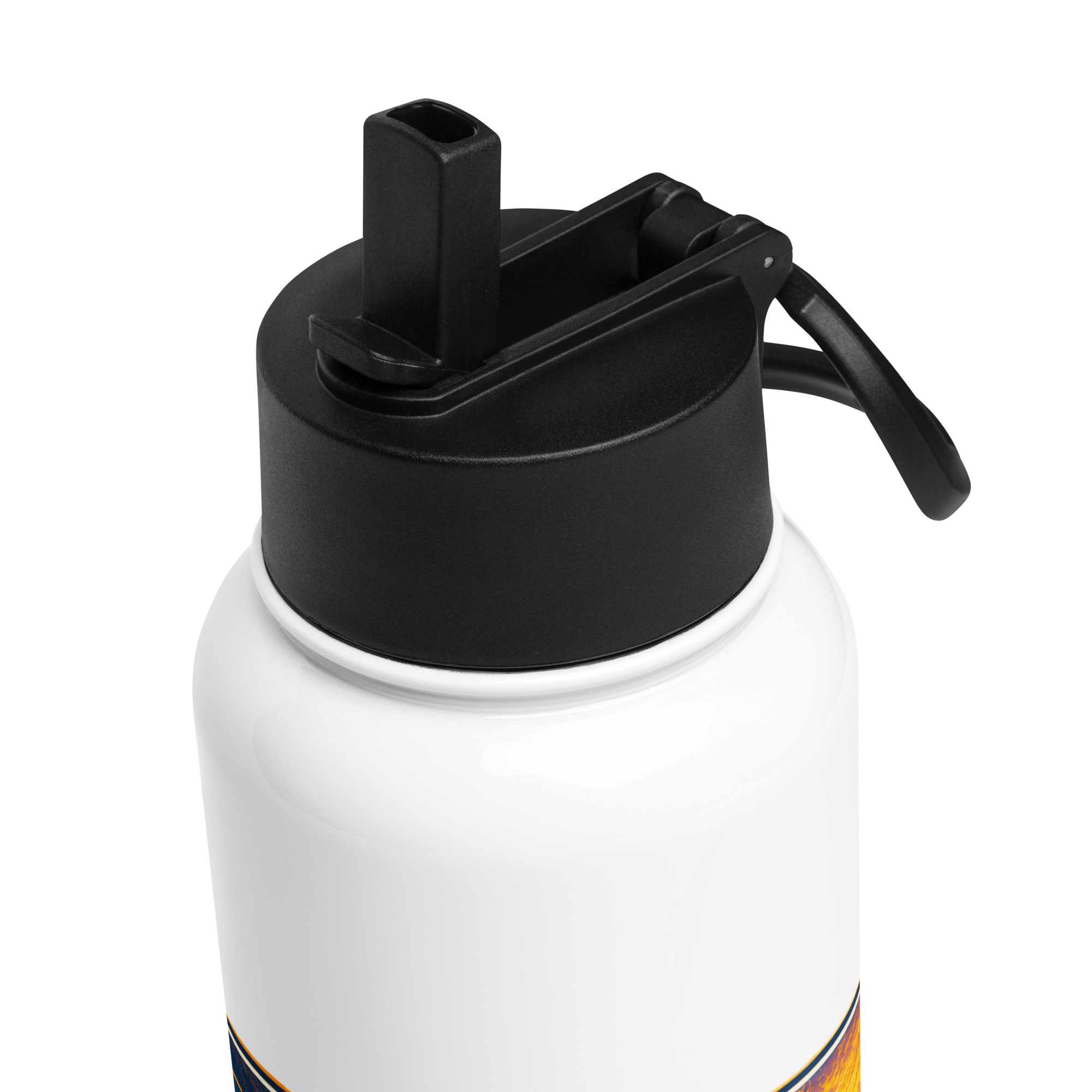 8th Annual Beat the Heat Stainless steel water bottle with a straw lid – 32 oz - Image 7