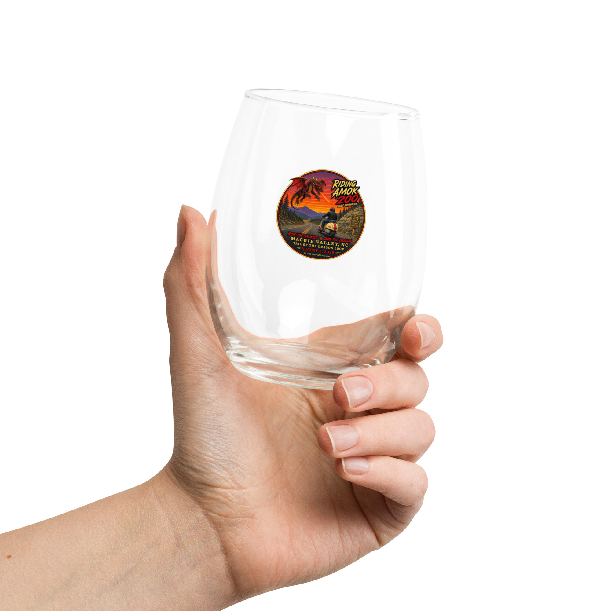 Dragon 200 Stemless Wine Glass – 15 oz - Image 6