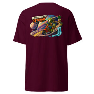 Outta Space, Intergalactic Getaway - Unisex Classic Tee Shirt