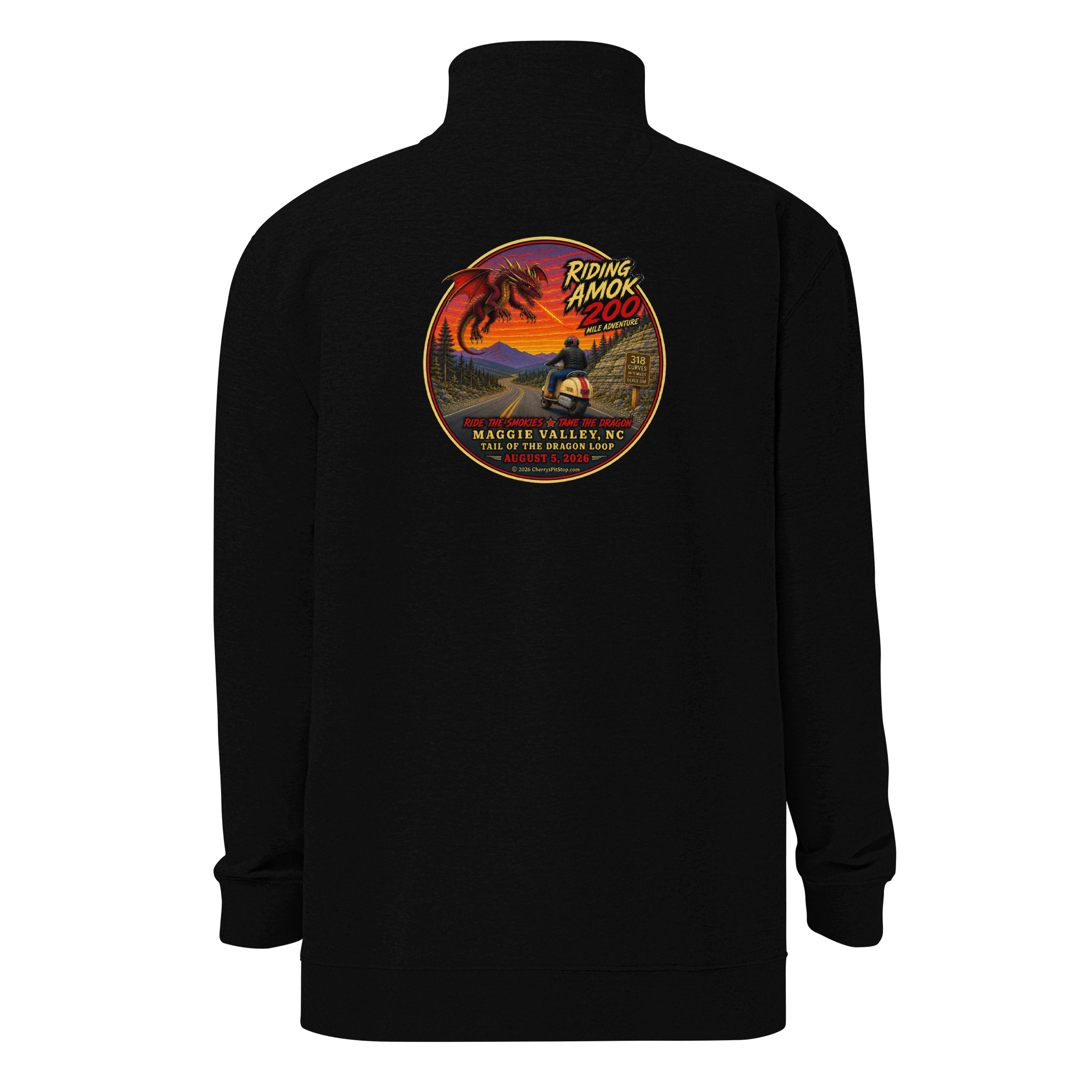 Dragon 200 Quarter-Zip Fleece Pullover. - Image 5
