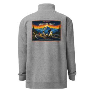 Beat the Heat Unisex Quarter-zip fleece pullover