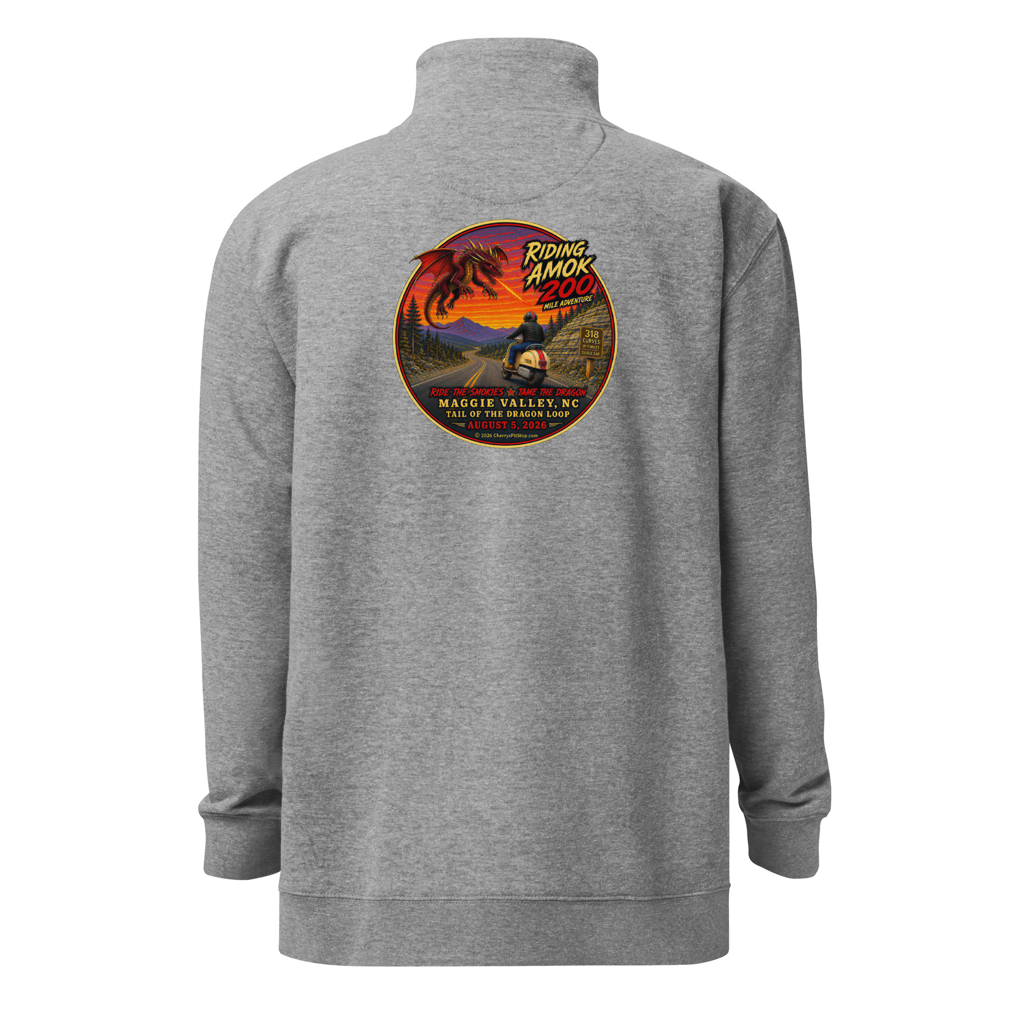Dragon 200 Quarter-Zip Fleece Pullover. - Image 6