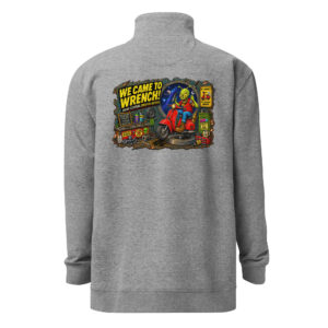 Outta Space, Wrench - Unisex Quarter-Zip Fleece Pullover