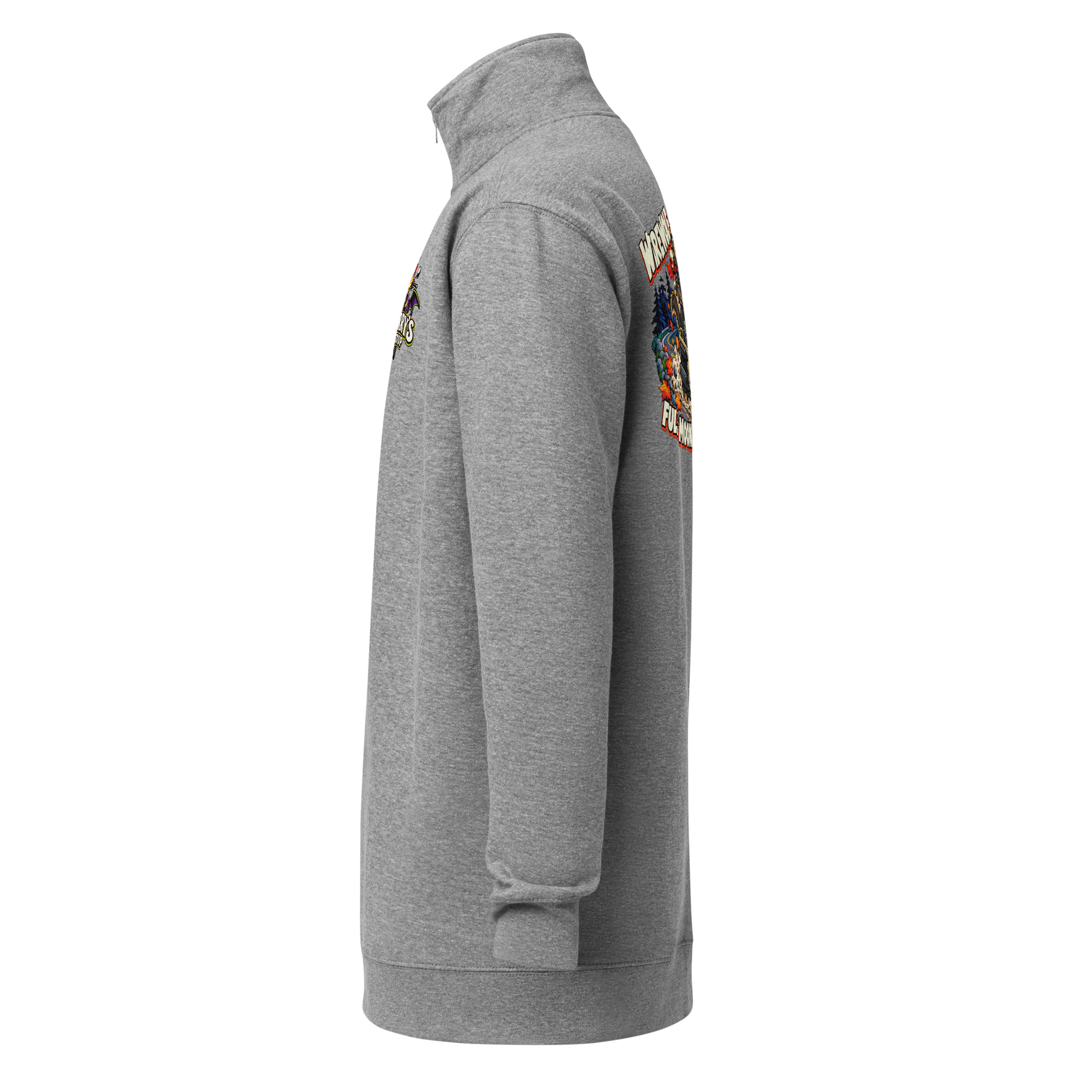 Werewolf Moon Ride – Men’s/Unisex Fleece Pullover - Image 9