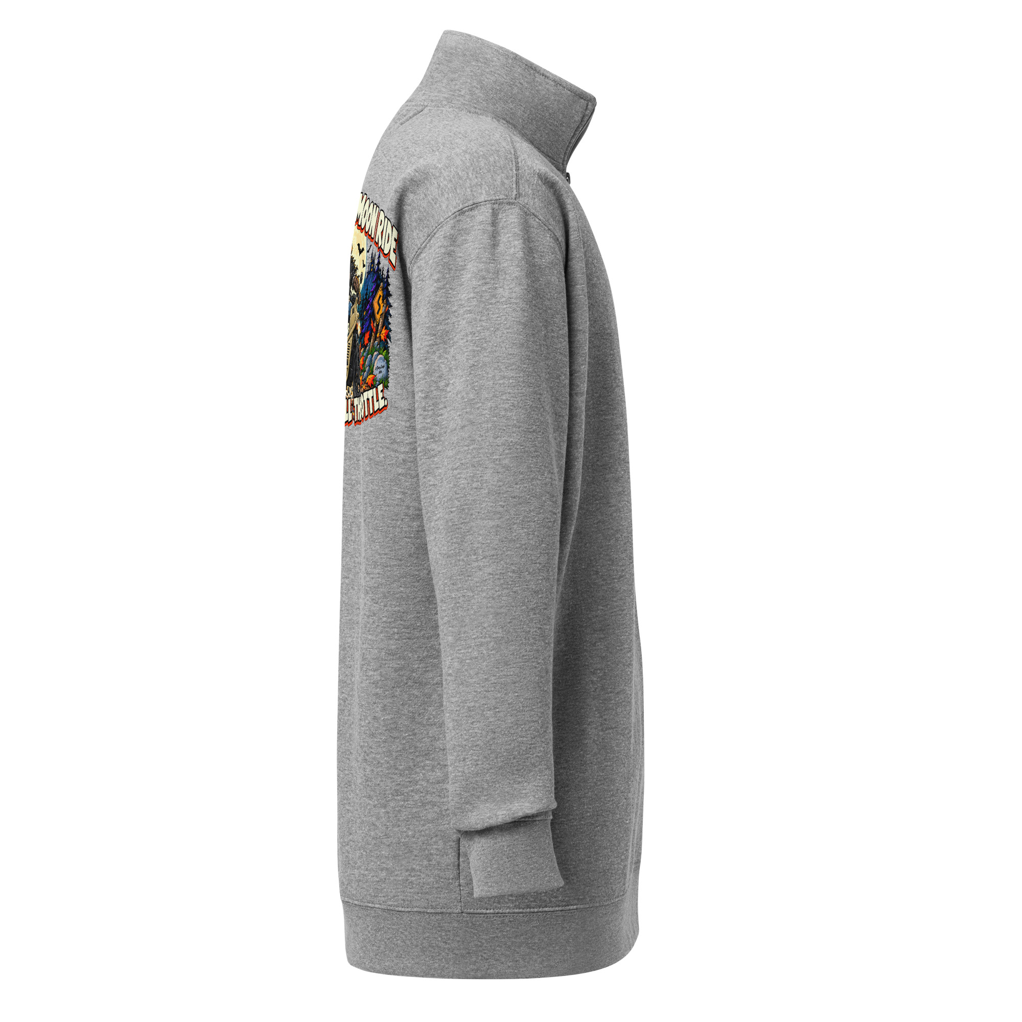 Werewolf Moon Ride – Men’s/Unisex Fleece Pullover - Image 12
