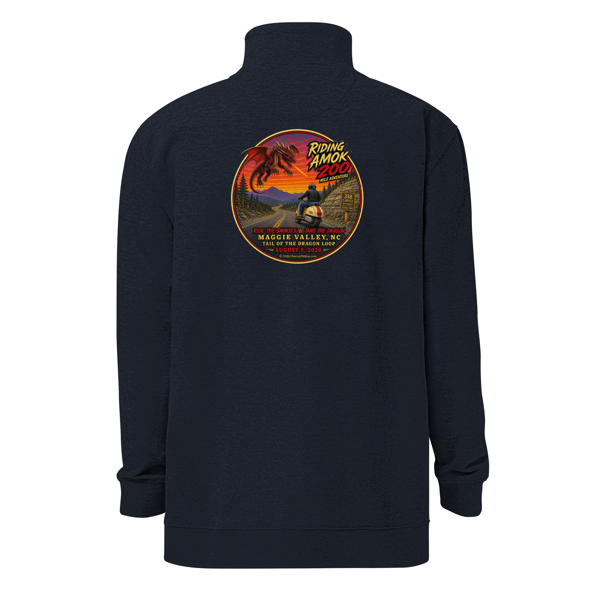 Dragon 200 Quarter-Zip Fleece Pullover.