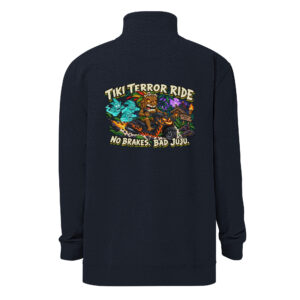 Tiki Terror Ride – Unisex Fleece Quarter-Zip Pullover