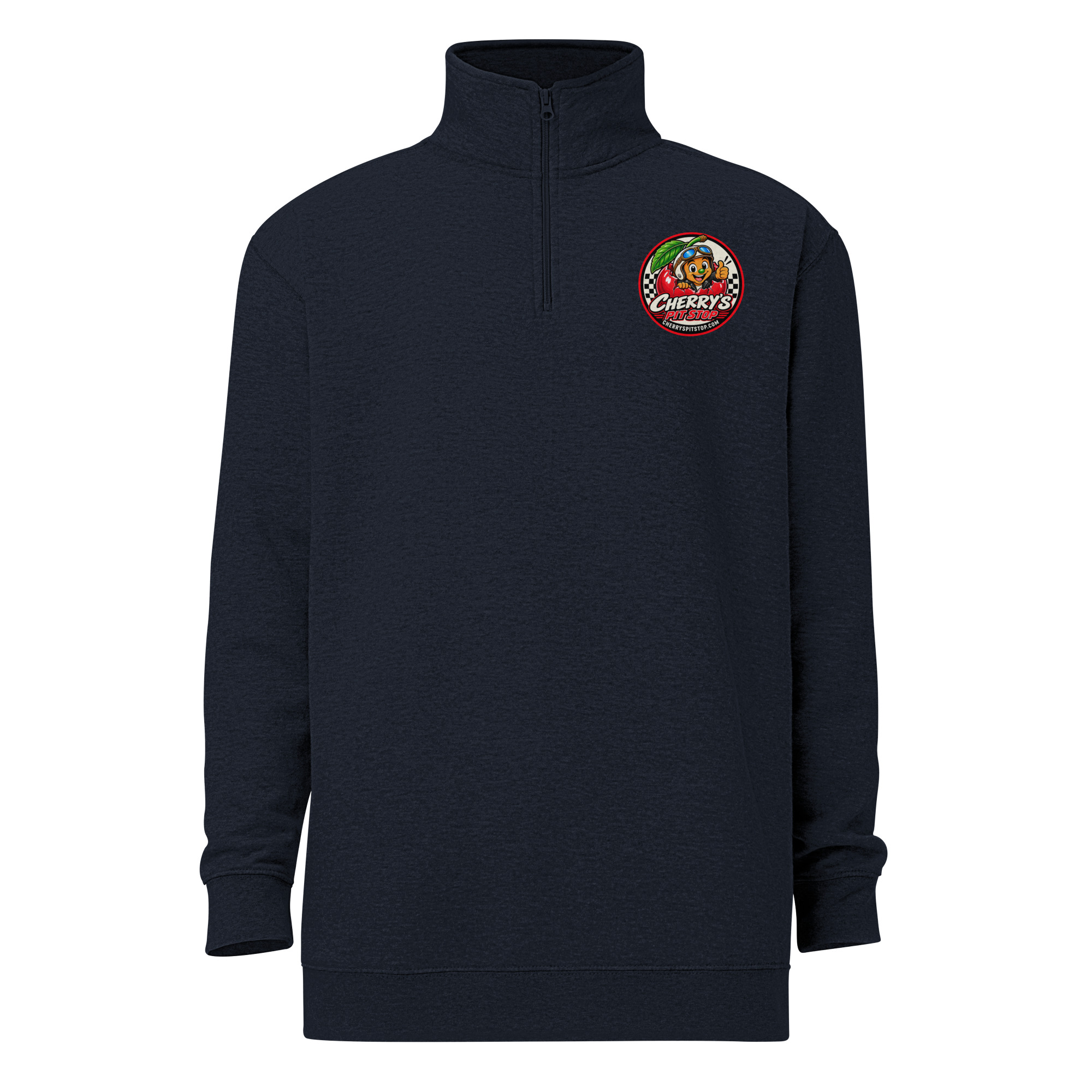 Get Back Up - Fleece Quarter-Zip Pullover - Image 3