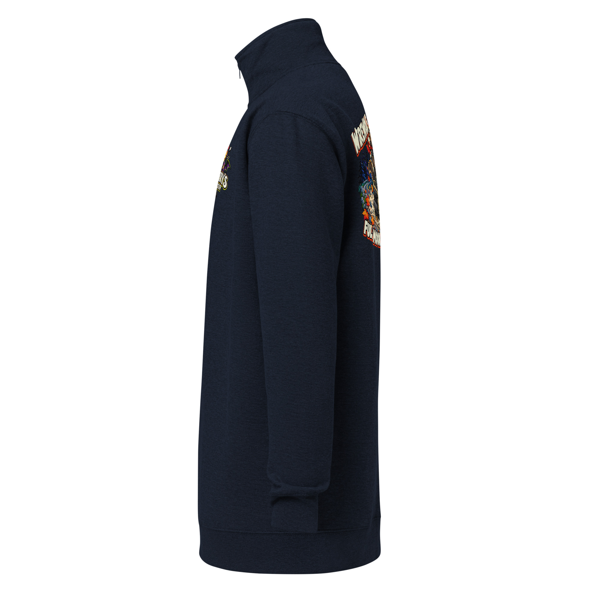 Werewolf Moon Ride – Men’s/Unisex Fleece Pullover - Image 8