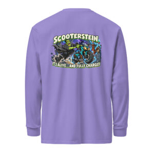 Scooterstein — Garment-Dyed Heavyweight Long-Sleeve Tee