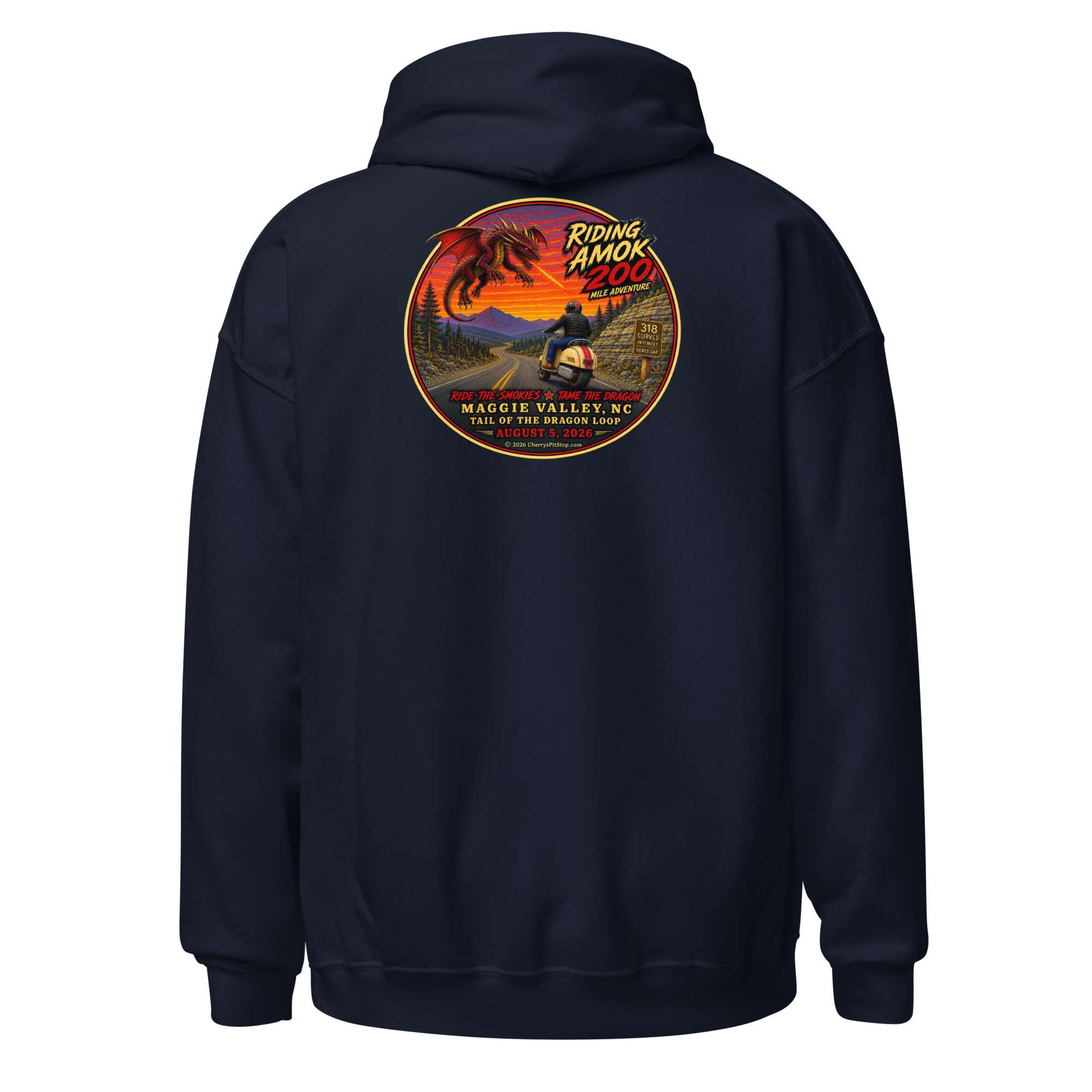 Dragon 200 Unisex Hoodie - Image 15