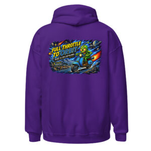 Outta Space, Full Throttle - Premium Unisex Hoodie