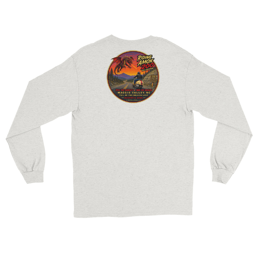Dragon 200 Men’s Long Sleeve Shirt - Image 12