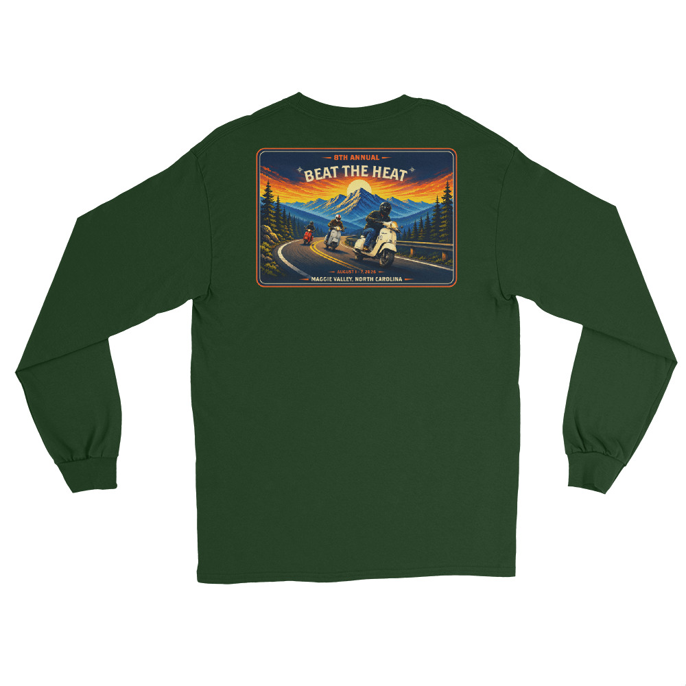 Beat the Heat Men’s Long Sleeve Shirt - Image 5