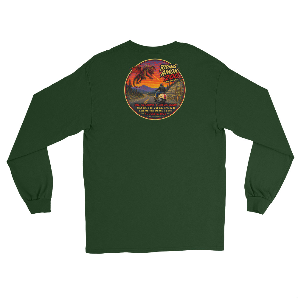 Dragon 200 Men’s Long Sleeve Shirt - Image 4